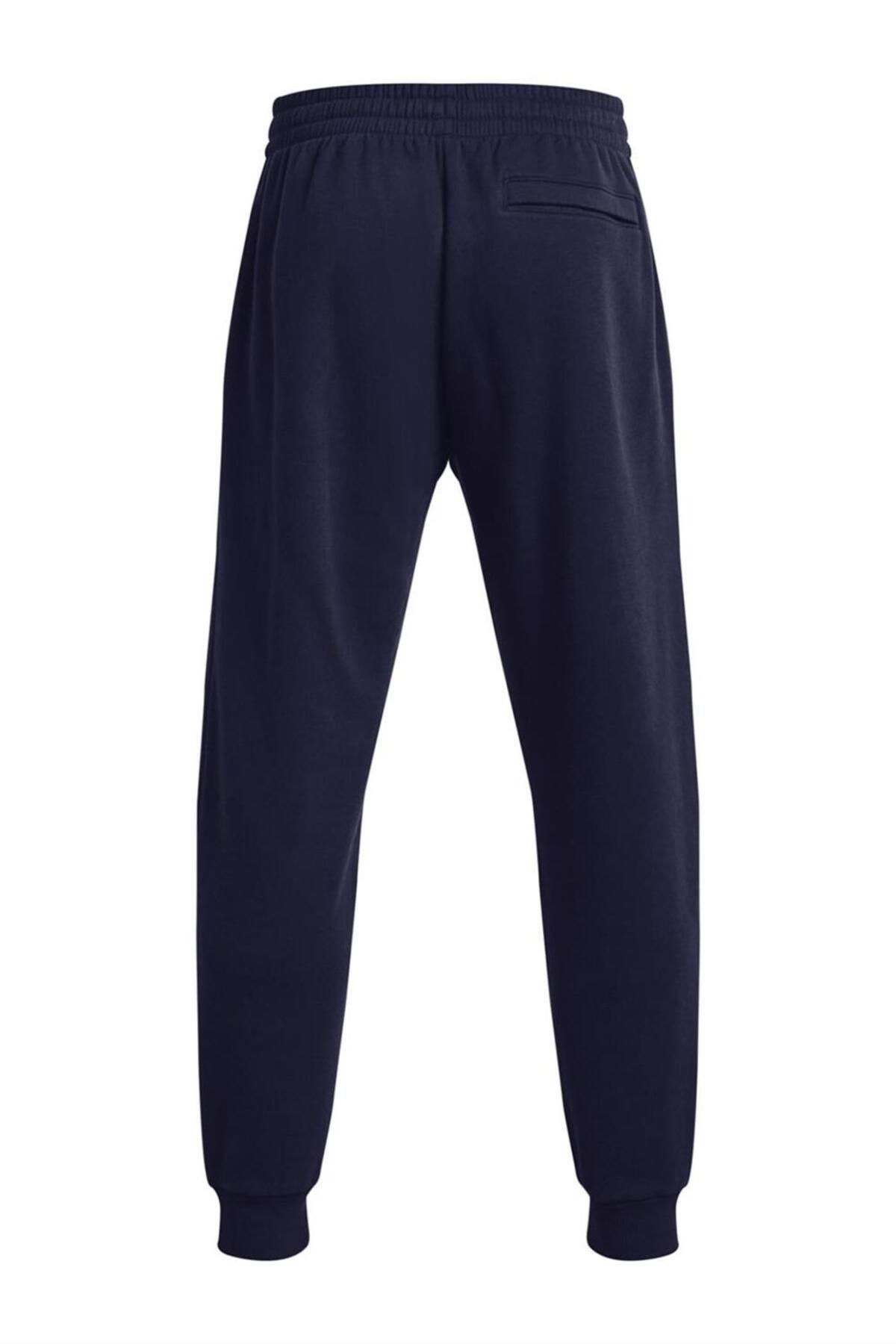 شلوار گرمکن ورزشی آبی مردانه رقیب UA Fleece Joggers TrackSuit Sixist Six 1379774 410 Under Armour