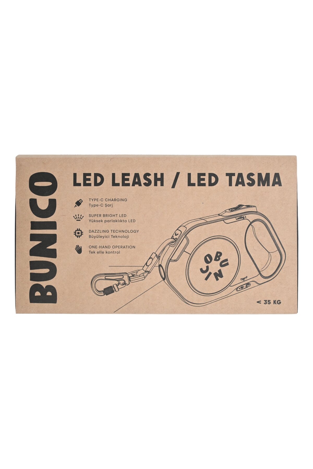 Bunico-LED Extension Leash White 2