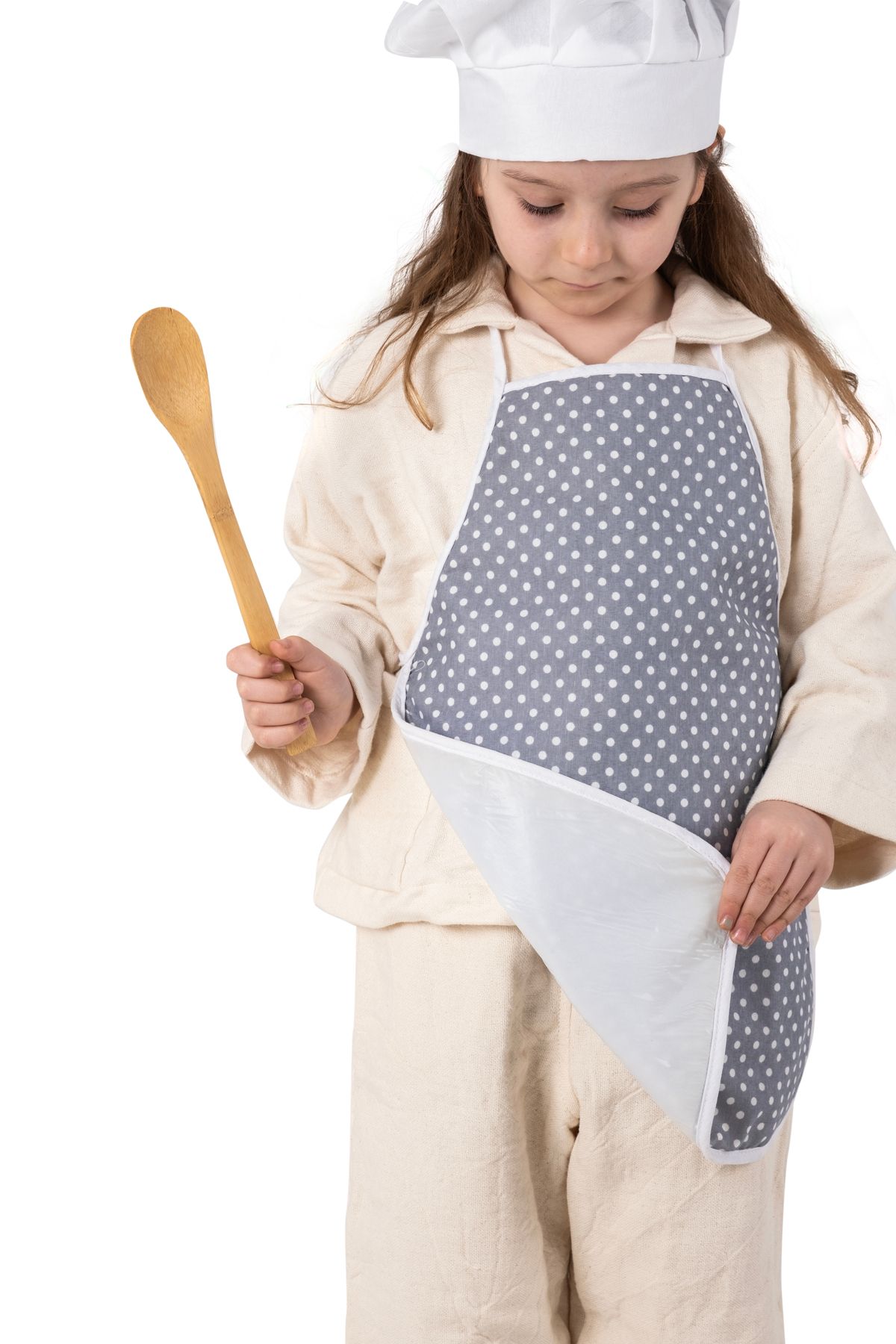 Morlay-Children's bib for 2-8 years old, suitable for nursery school and nursery & liquid proof 2