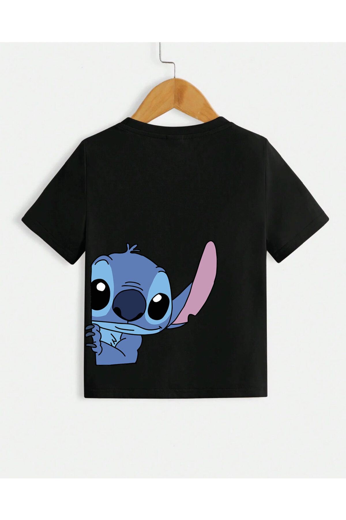 SVART WEAR-Disney Stitch Crew Neck Cotton Printed Short Sleeve Kids and Teens T-Shirt 1