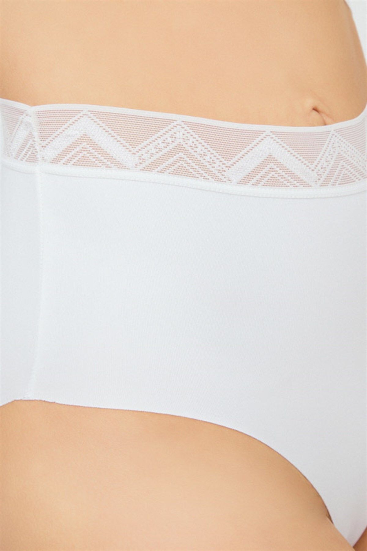 Cottonhill-Basic High Waist Laser Cut Bikini Panties 3 Pack 5