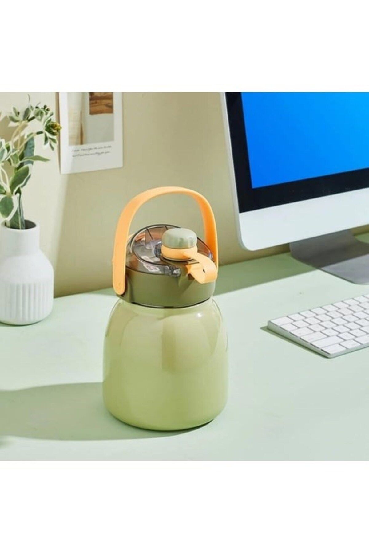 قمقمه و فلاسک زرد Rovco Steel Patara 1000ml سبز Vagonlife