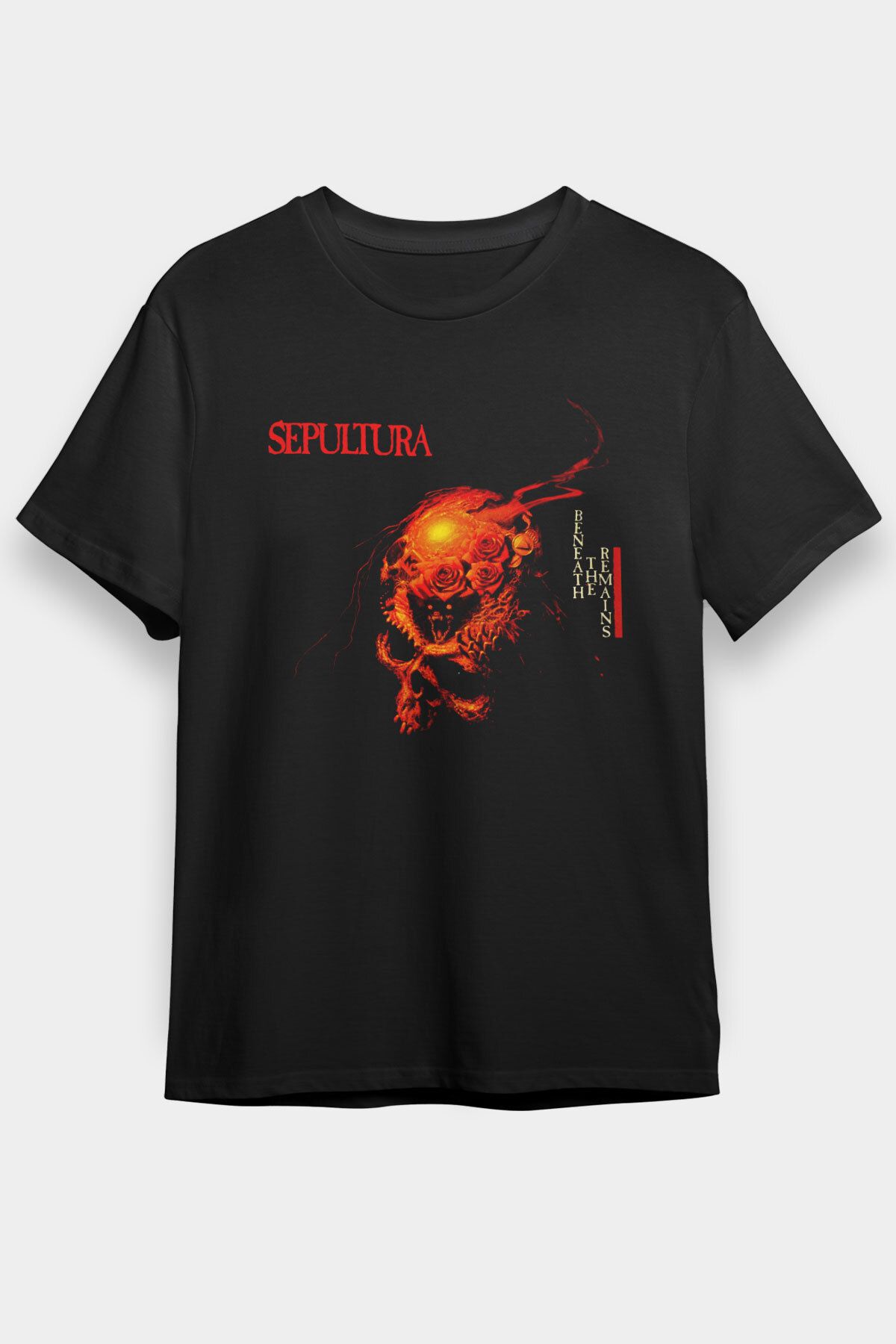 tf tişörtfabrikası Tricou Sepultura Unisex Negru Unisex - XL