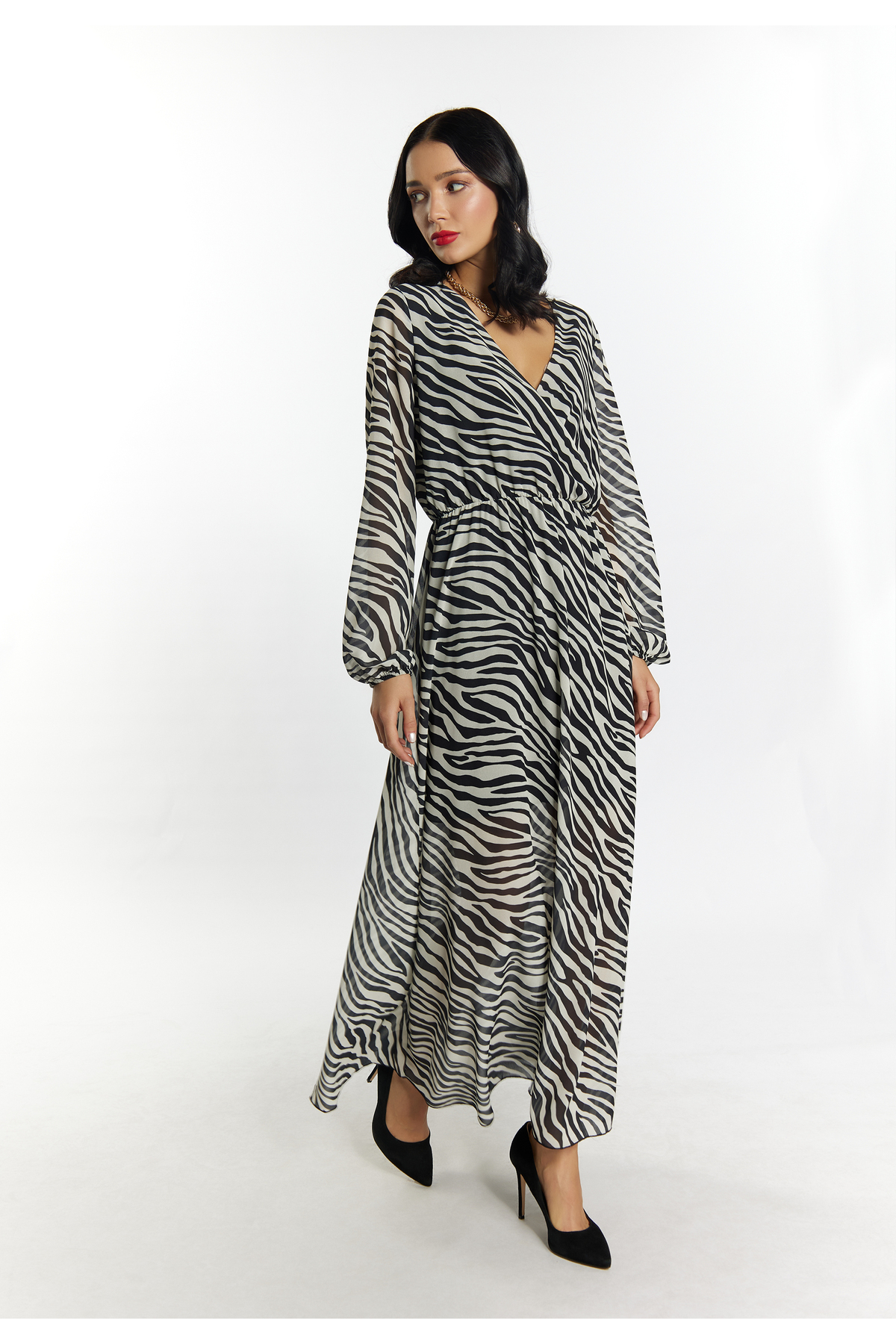 esprit kleid zebra