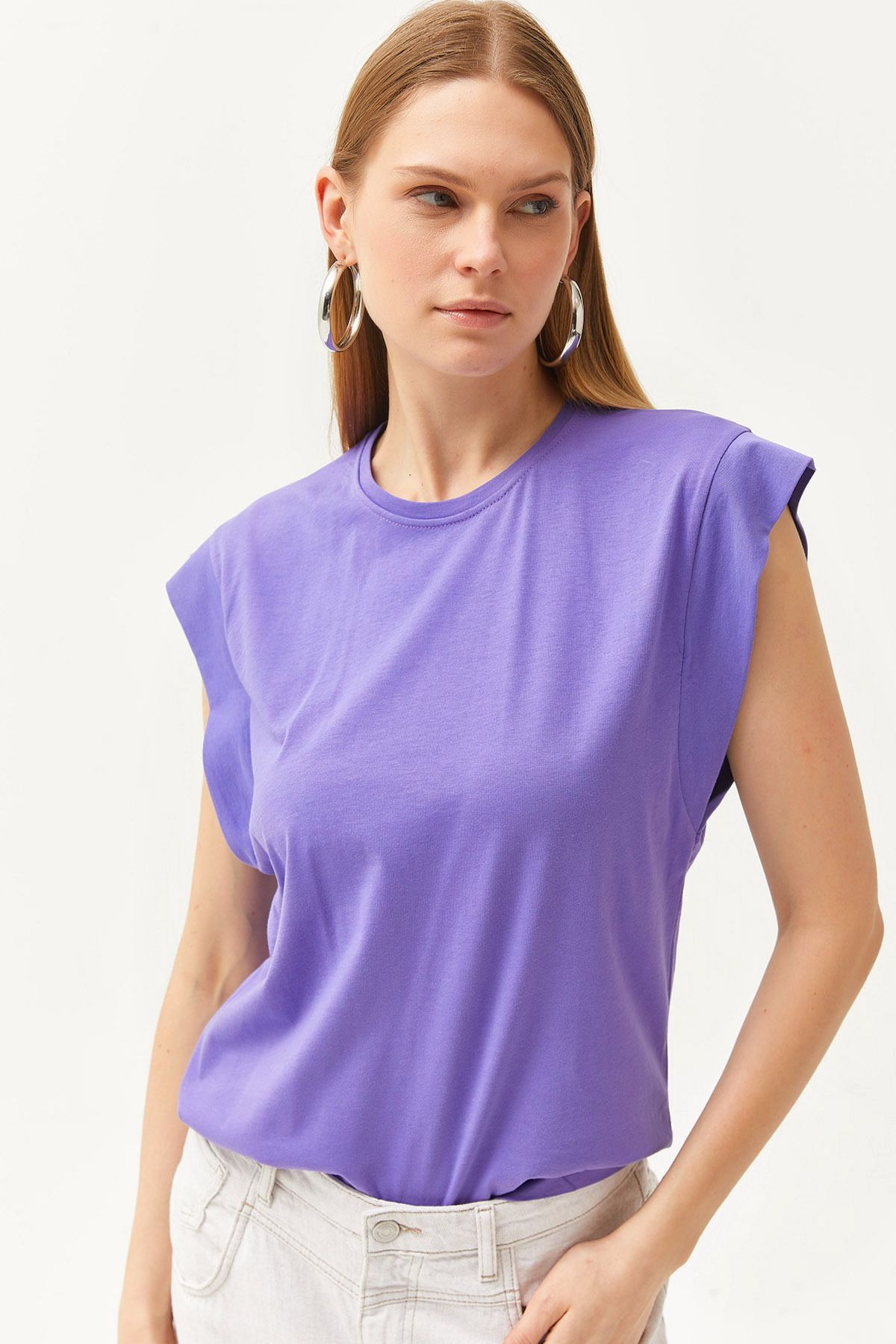 Purple T-Shirts  Trendy and Colorful Tops - Trendyol