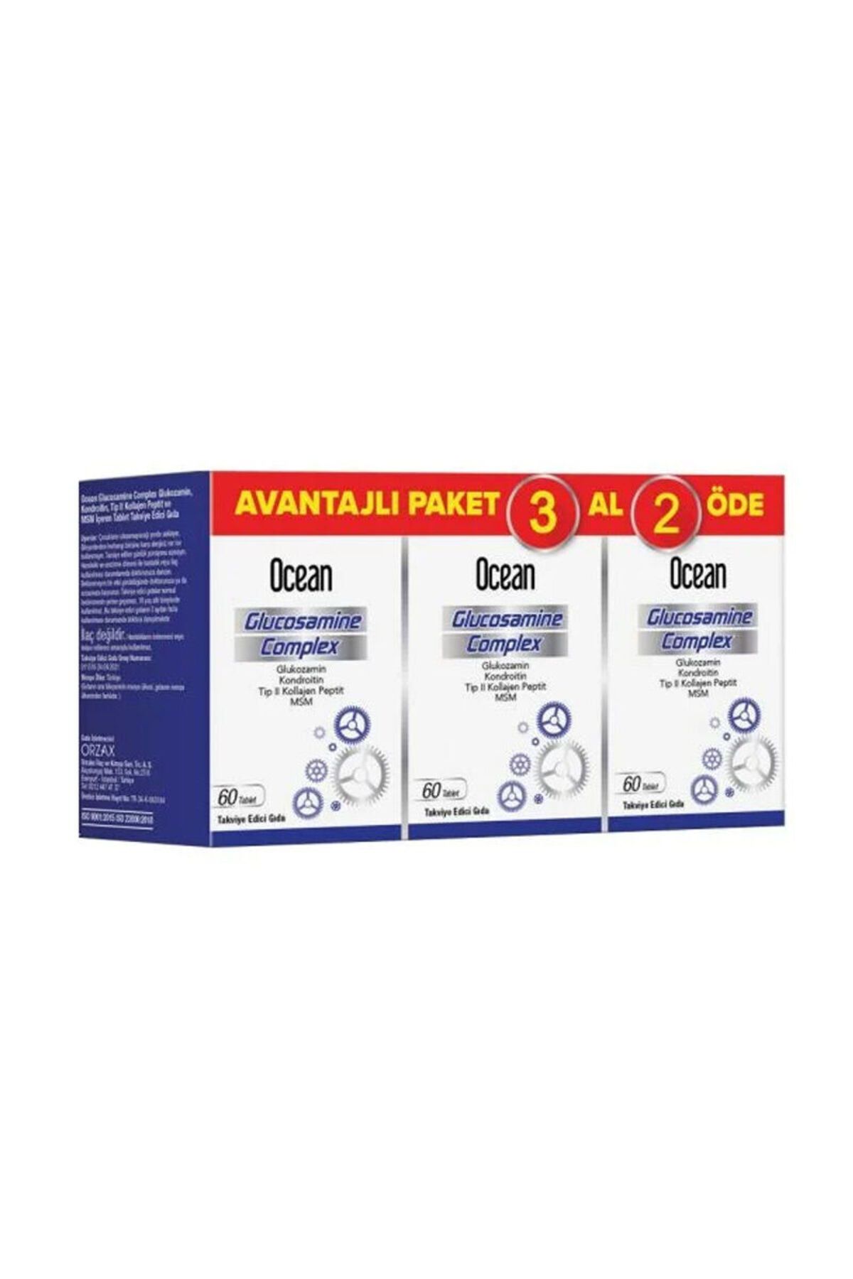 Glucosamine Complex Avantajlı Paket 3 Al 2 Öde