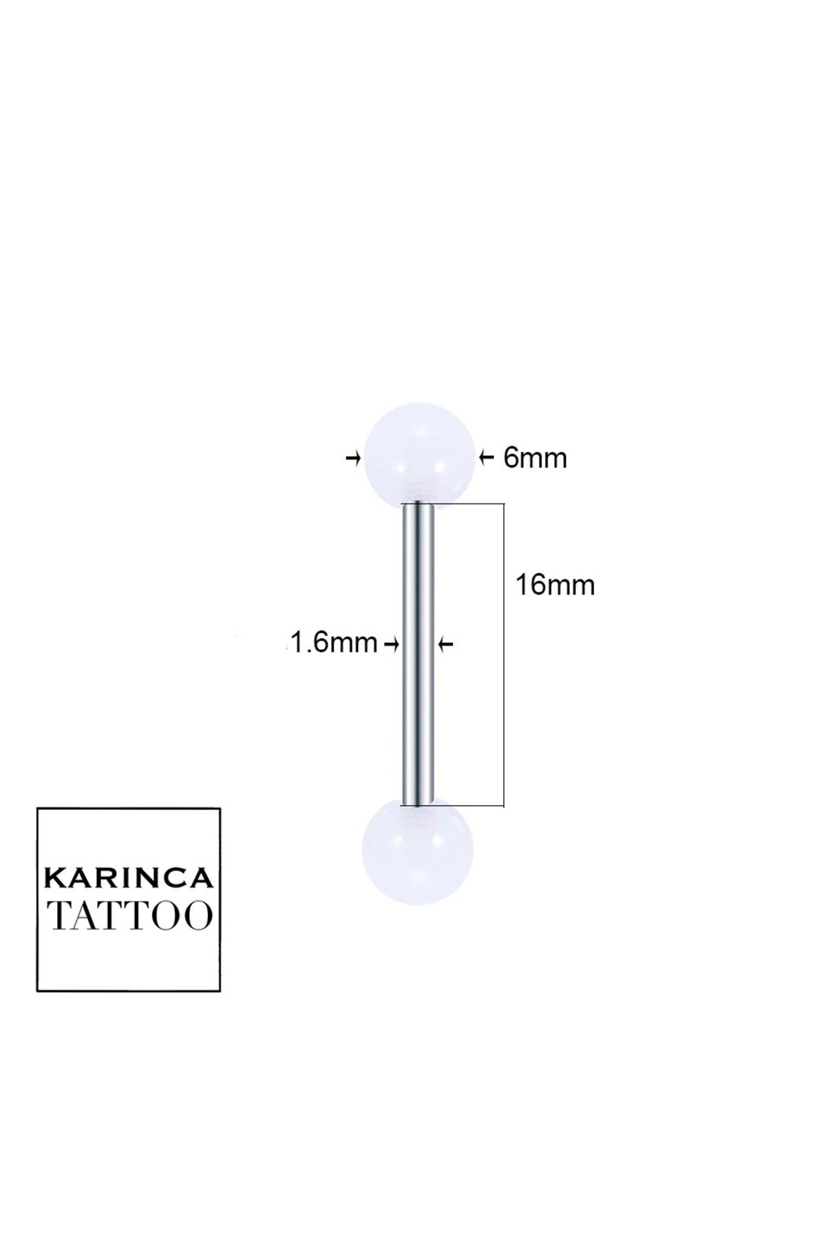 Karınca Piercing-Random 1 Colorful Tongue Piercing 3