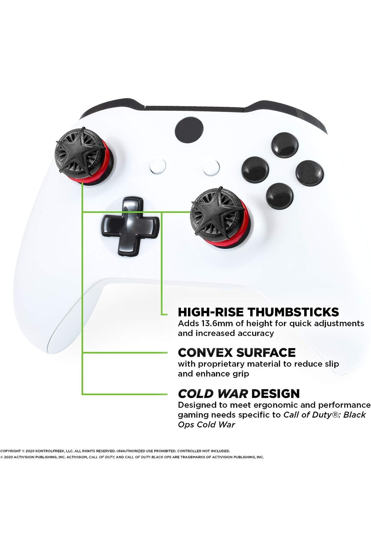 Call Of Duty Cold War Xbox One Ve Xbox Series X Controller Analog Koruyucu 5