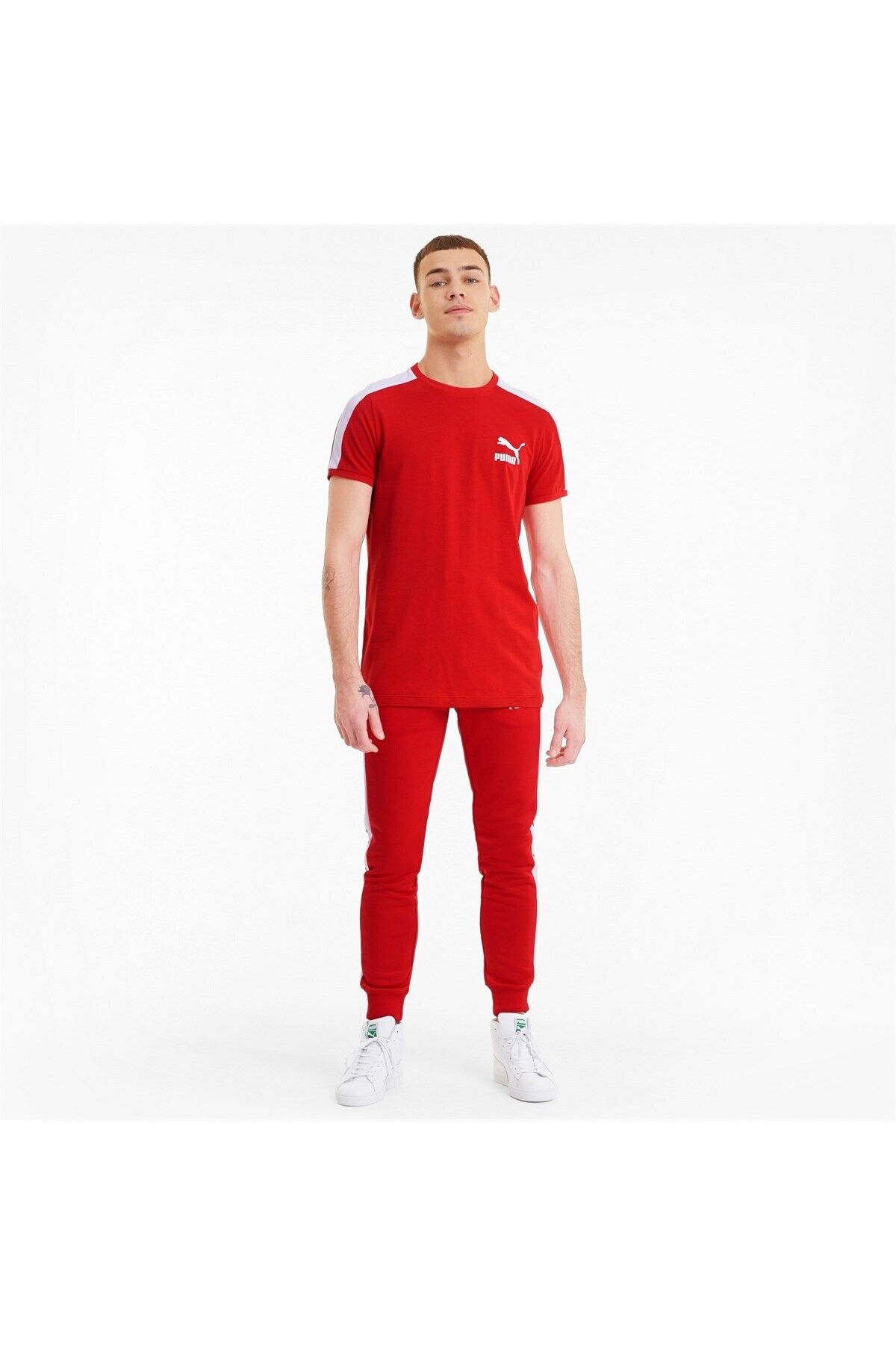 Puma t7 hot sale tracksuit red