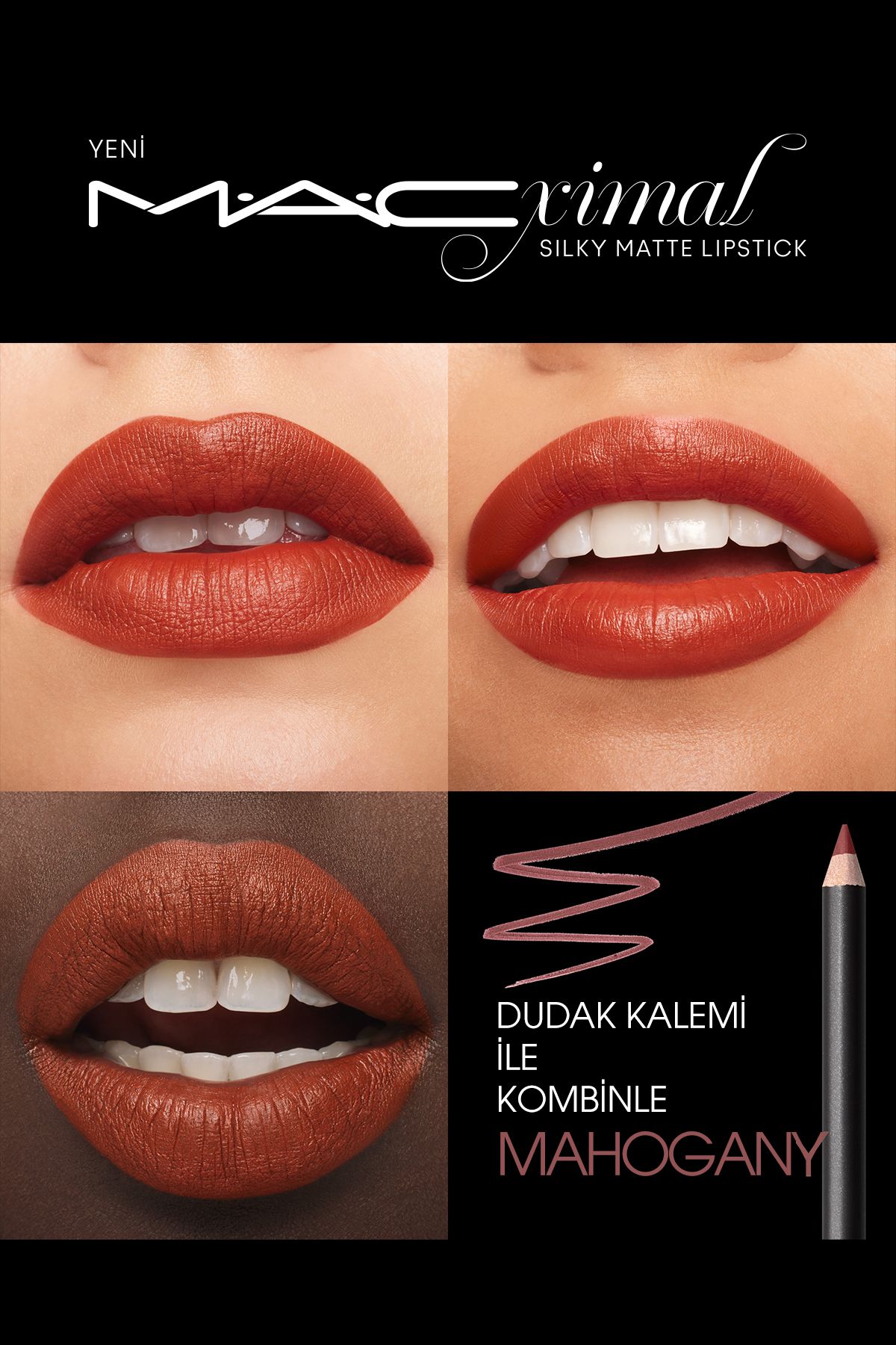M.A.C-MARRAKESH - M·A·CXIMAL Silky Matte Lipstick Intensive Color-Providing Lipstick with Moisturizing Effect 5