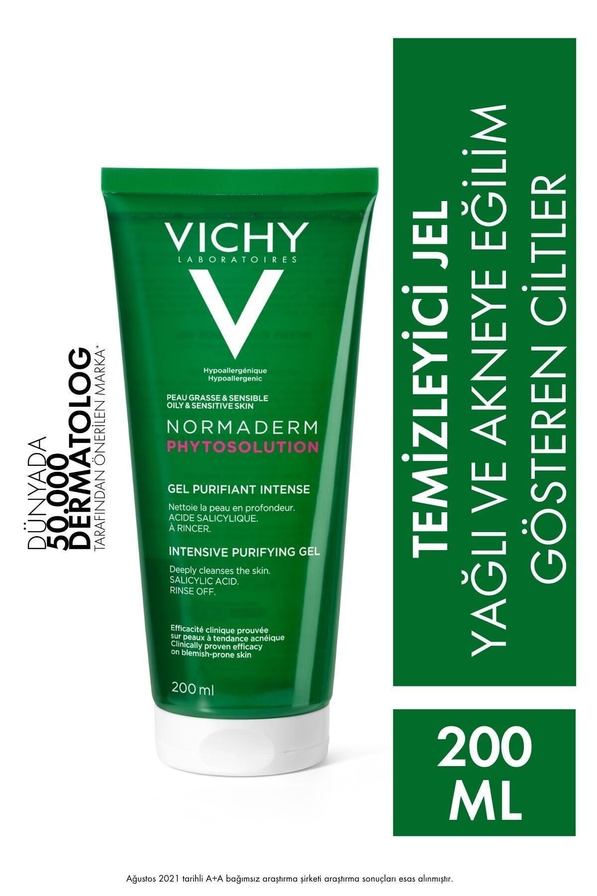 Vichy ژل عمیق تصفیه کننده Normaderm Phytosolutions 200 میلی لیتر