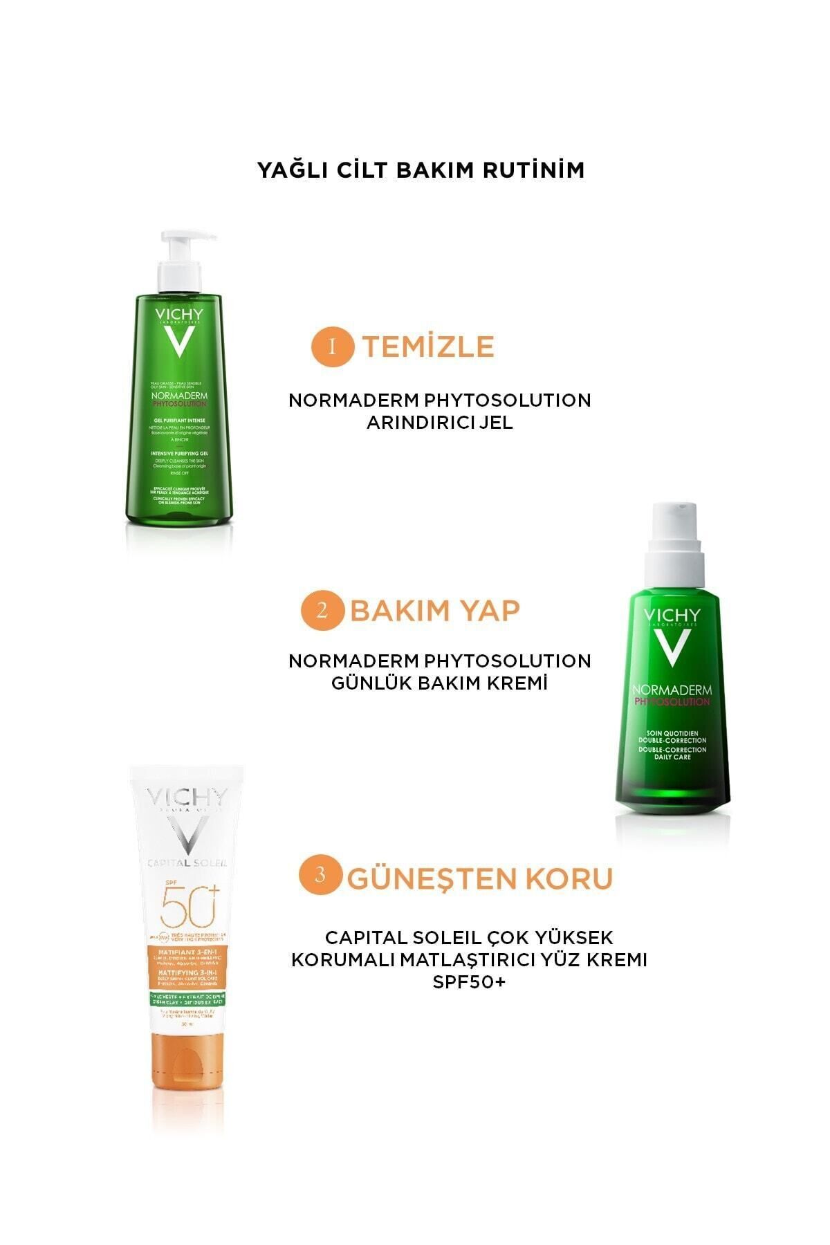 Vichy ژل عمیق تصفیه کننده Normaderm Phytosolutions 200 میلی لیتر