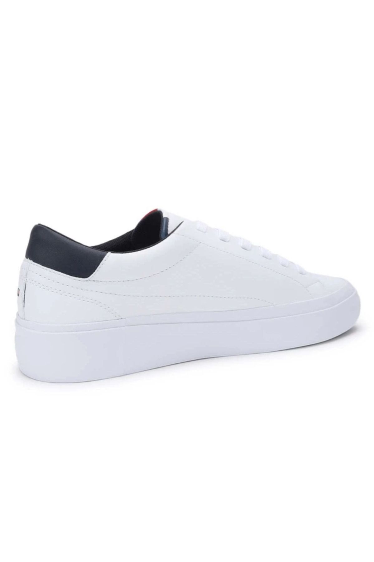 اسنیکر سفید مردانه کفش ورزشی پوست EO GREG 1A XM0XM02607 Tommy Hilfiger
