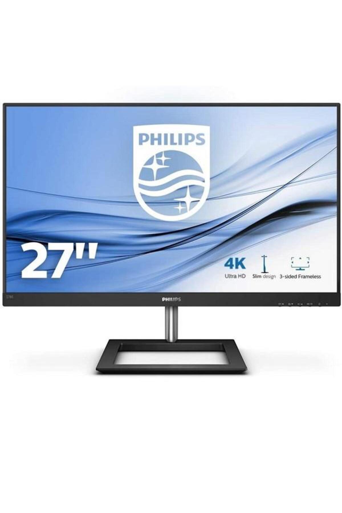 Philips 27 278E1A/00 UHD 4K 3840x2160 60Hz Dp Hdmı 4ms IPS Monitör