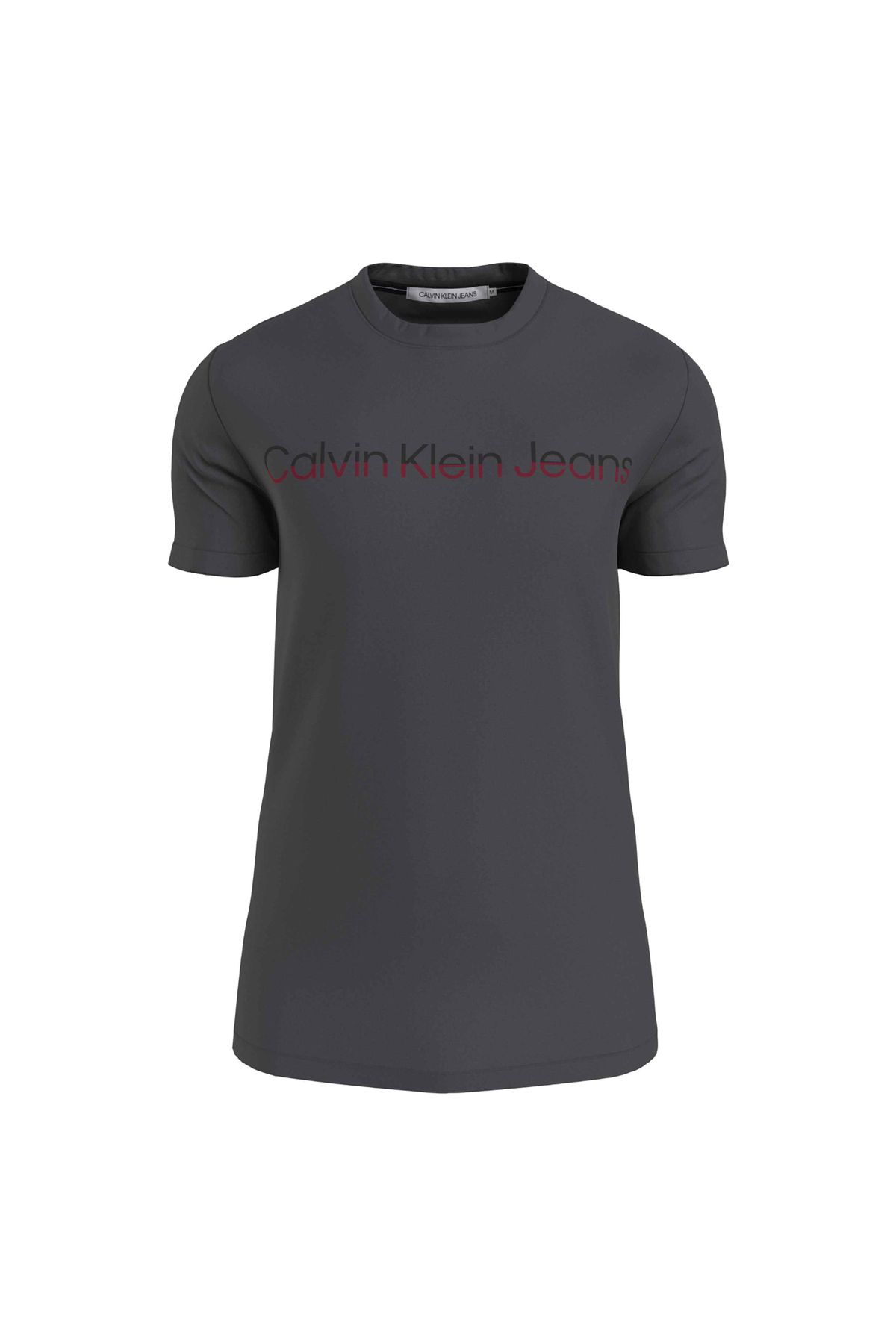 تی شرت خاکستری مردانه تیره شلوار جین J30J324682PSM Calvin Klein