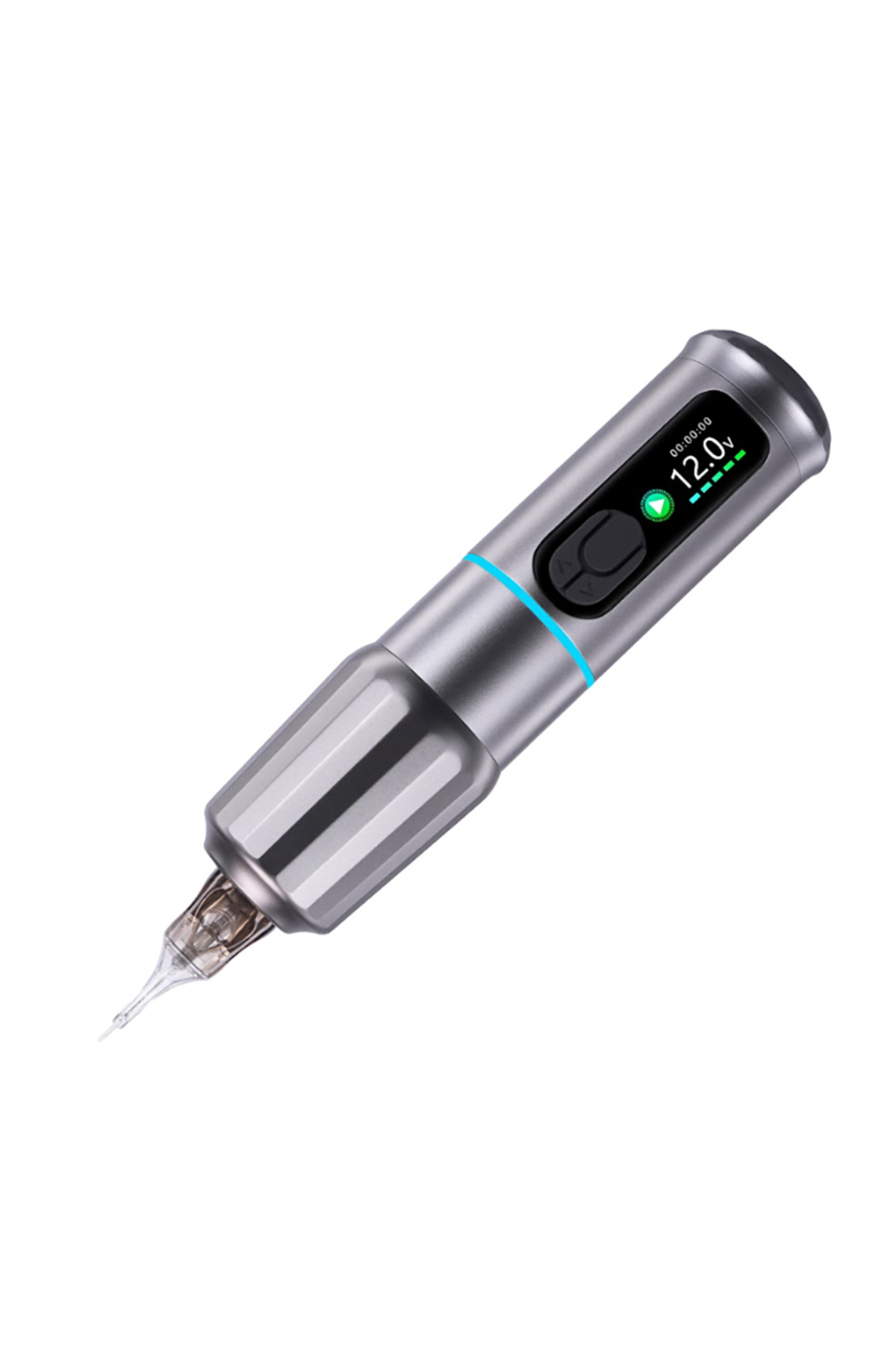 S320 Kablosuz Şarj Edilebilir Pilli Rotary Pen Dövme Makinesi Gri 4