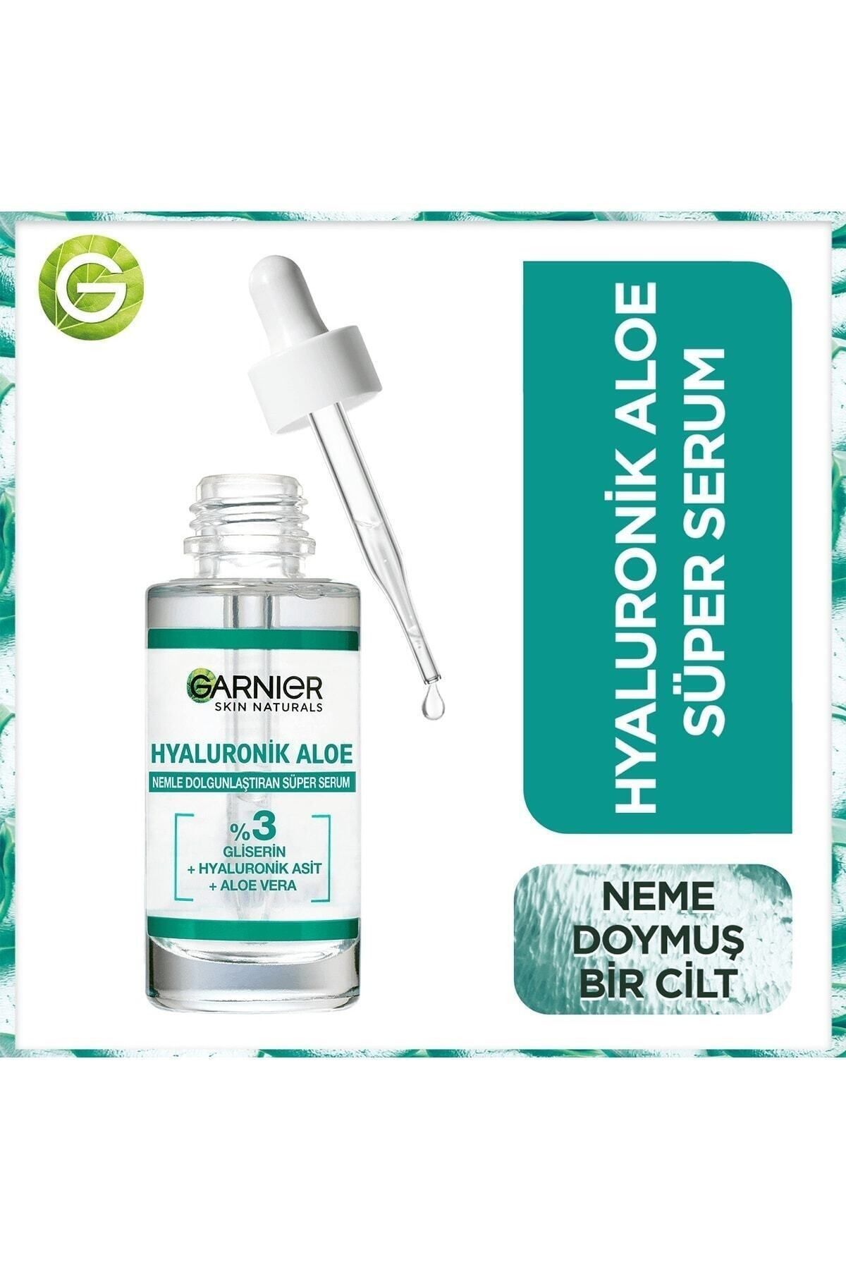 Garnier سرم تجدید کننده پوست آلوئه و هیالورونیک 30 میلی لیتر