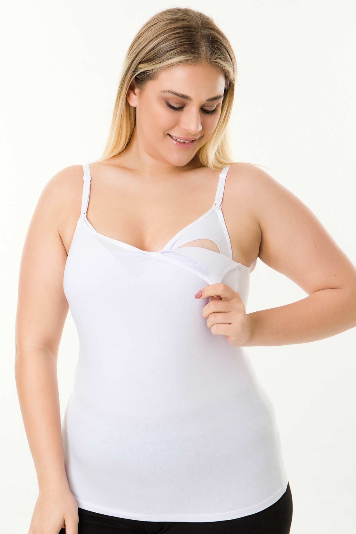 par lingerie pl EMZİRME ATLETİ KAPLI BEYAZ fotoğrafı 3 (önizleme)