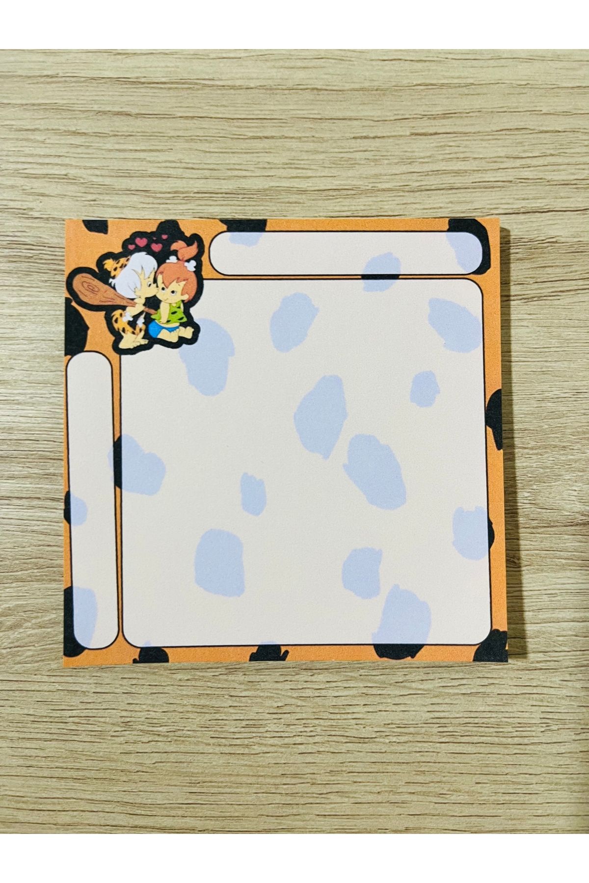Cuppy Box-Bam Bam&Pebble Memo Pad 30 Sheets 2