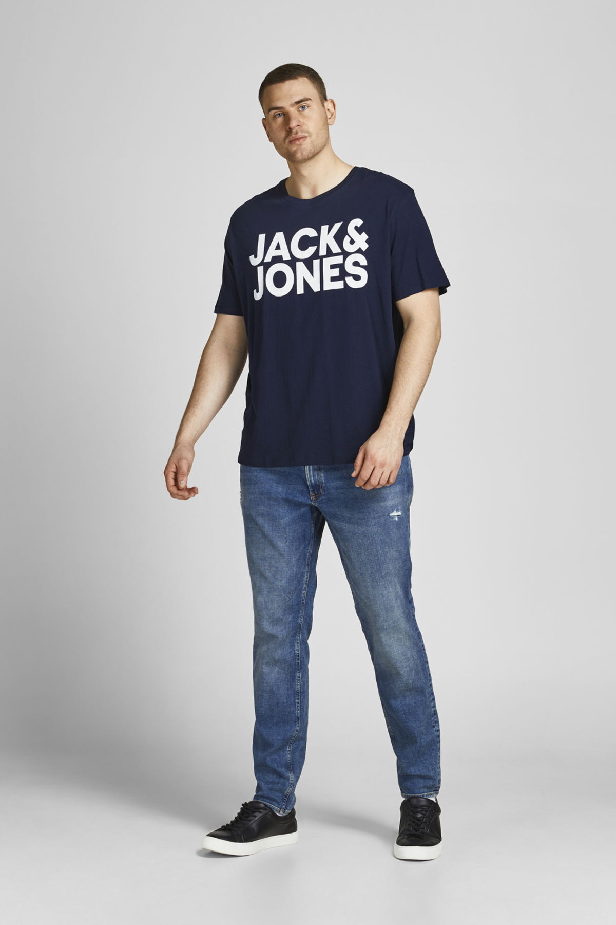 تیشرت مردانه طرح دار آستین کوتاه | جک اند جونز Jack & Jones 12158505 - 1 - BS - تصویر 3