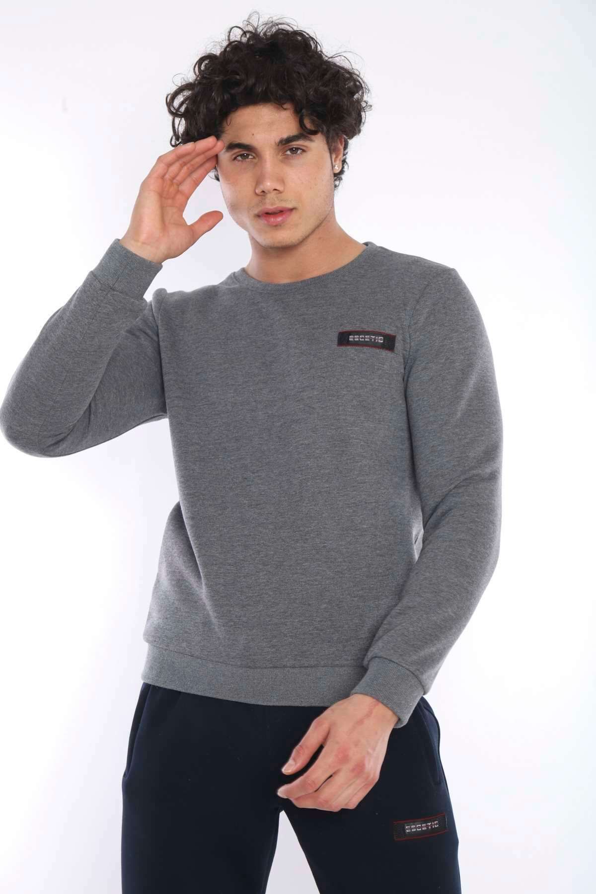 ست گرمکن ورزشی مردانه G3 MELANJ مردانه'S WINTER ضخامت 3 I؟ PLIK SWEAT SATATO TEAM A3053 Escetic
