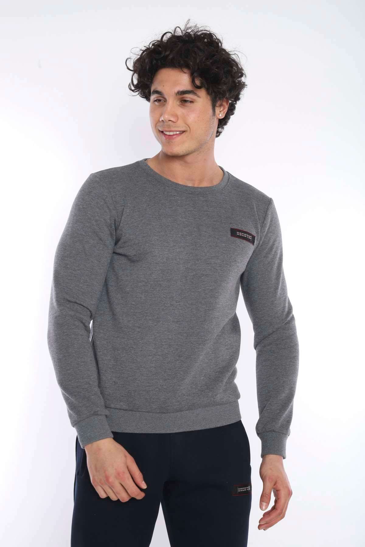 ست گرمکن ورزشی مردانه G3 MELANJ مردانه'S WINTER ضخامت 3 I؟ PLIK SWEAT SATATO TEAM A3053 Escetic