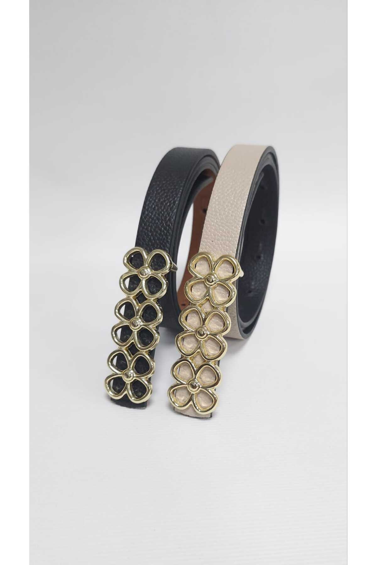 Women's Two-Way 2-Piece Thin Belt Set
