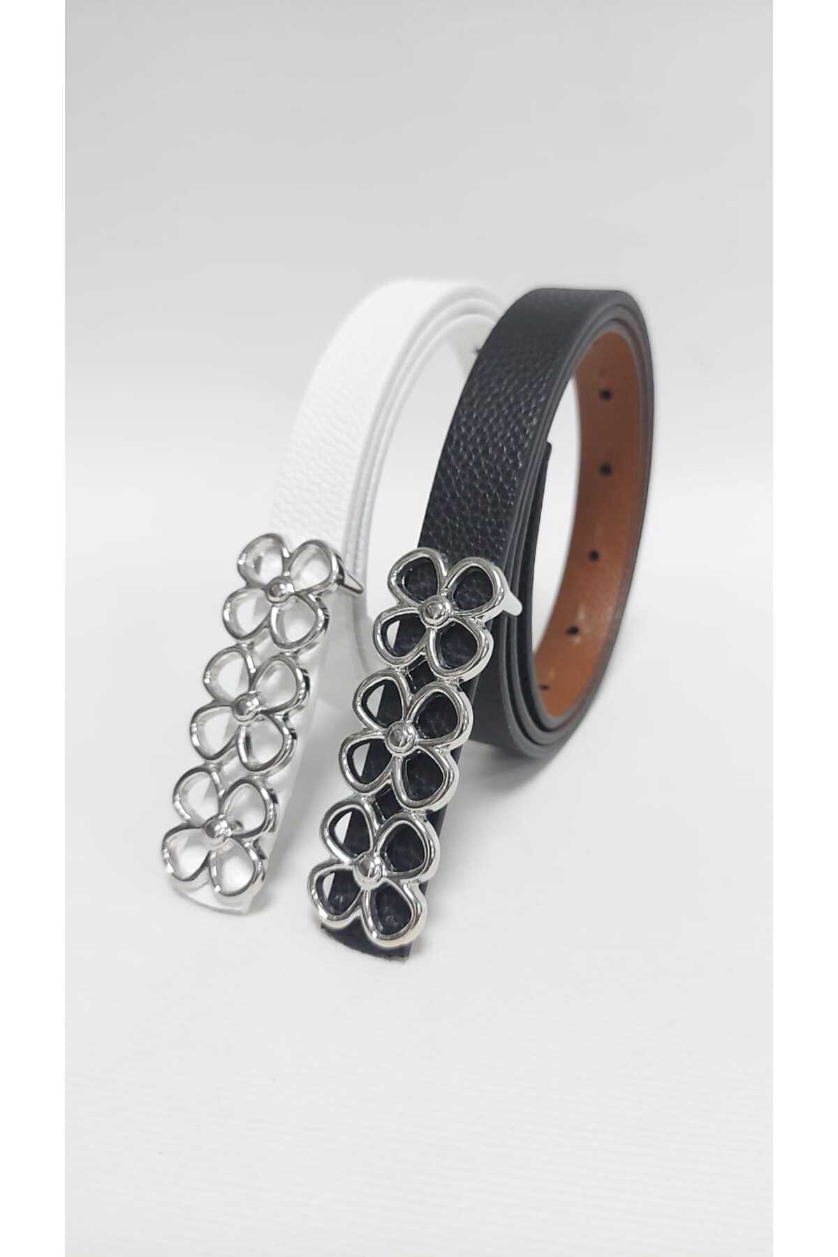 Women's Two-Way 2-Piece Thin Belt Set