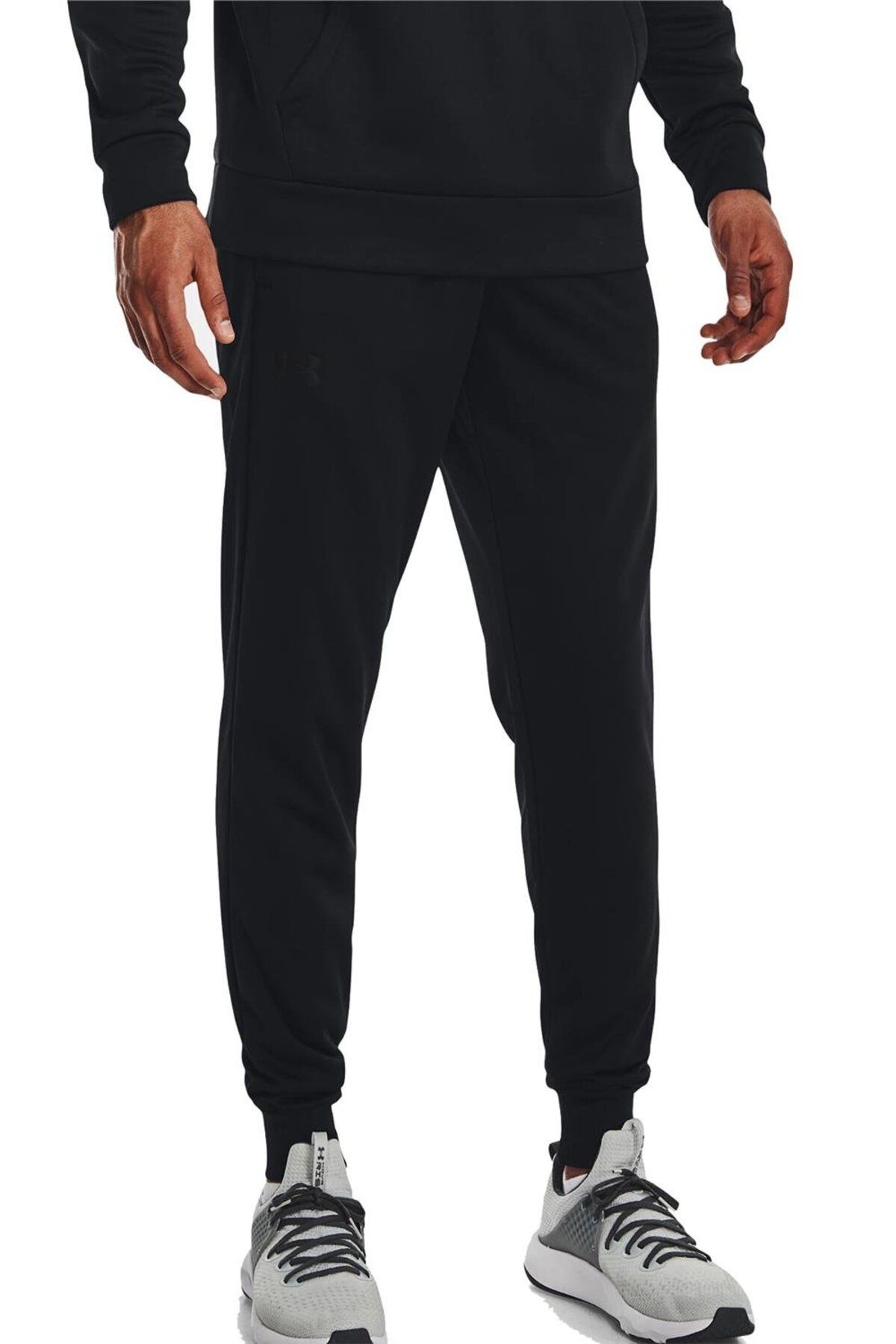 شلوار ورزشی مردانه مشکی Ua Armor Fleece 1373362 Under Armour