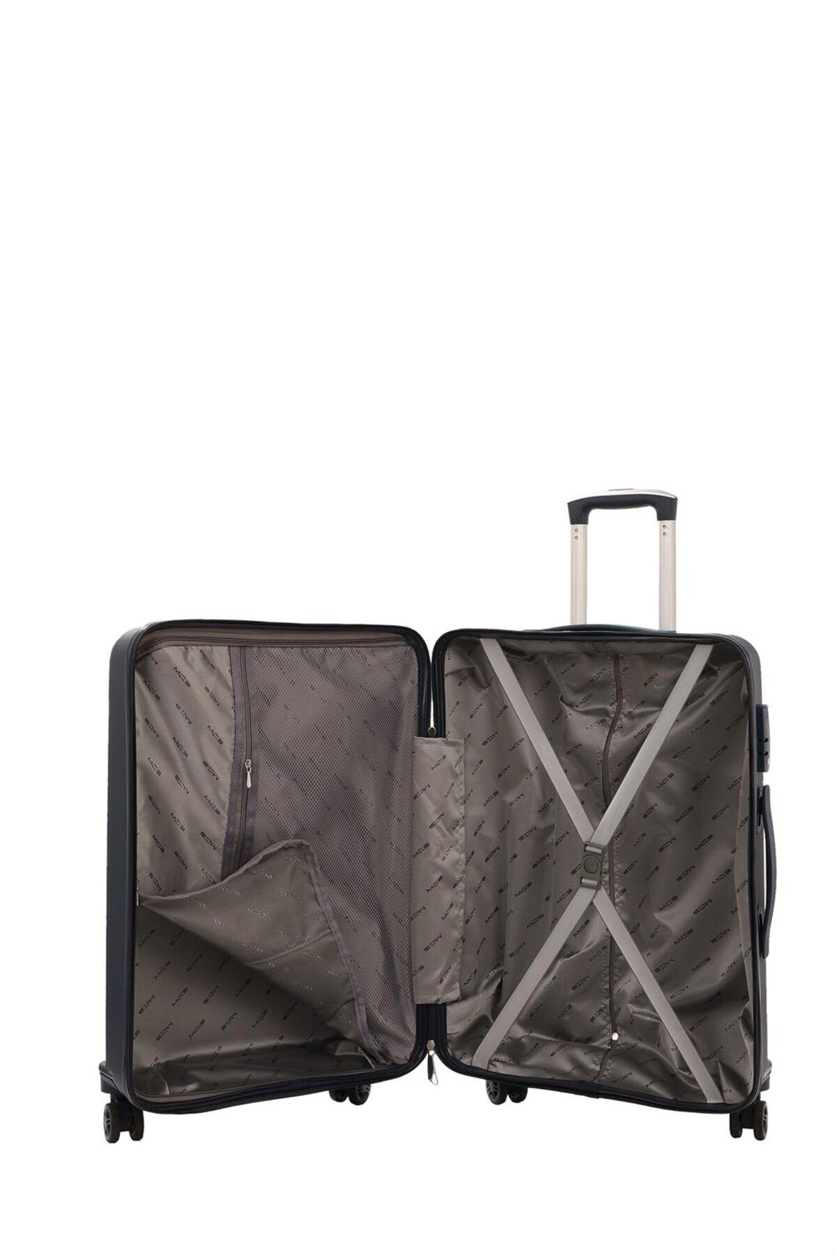 MÇS-Mçs Triple Polypropylene Suitcase Set V374 5