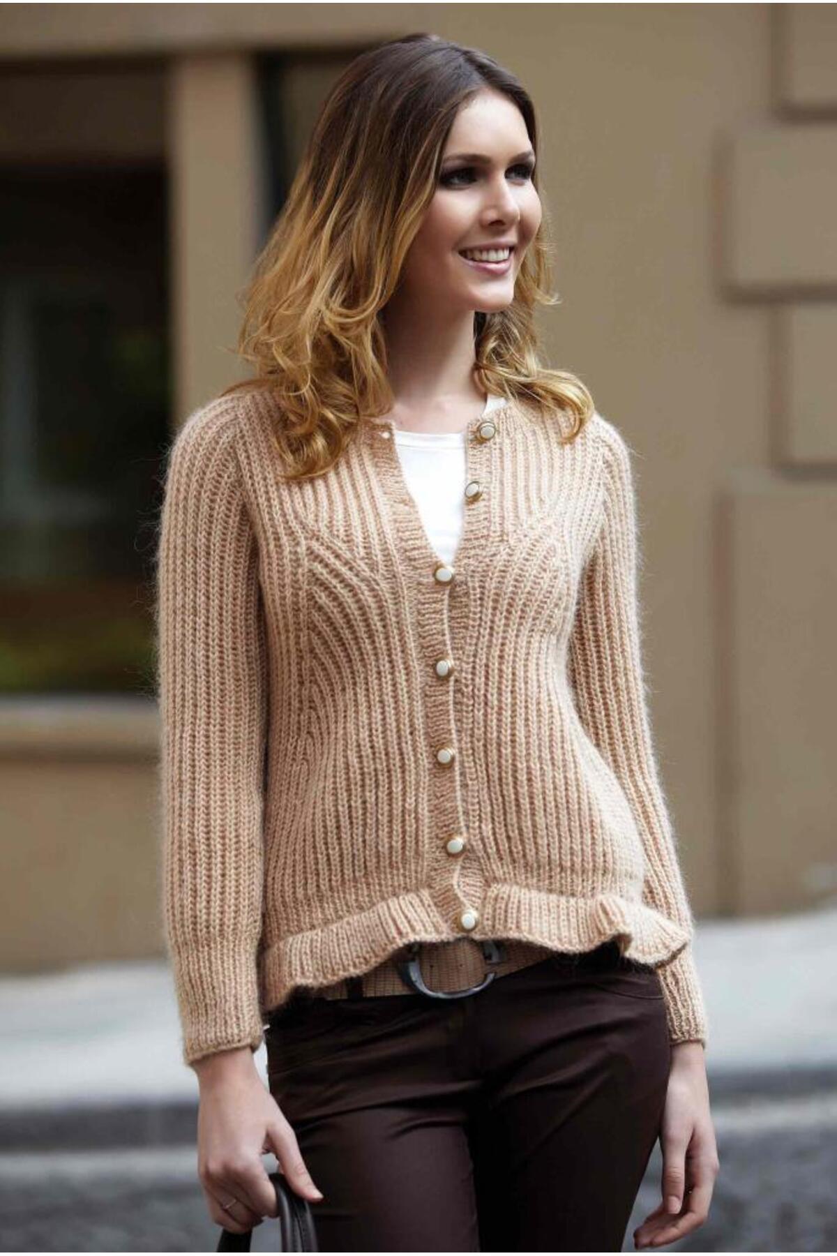 Alize-Angora Gold 5-Piece 152 Melange Beige Hand Knitting Yarn 4