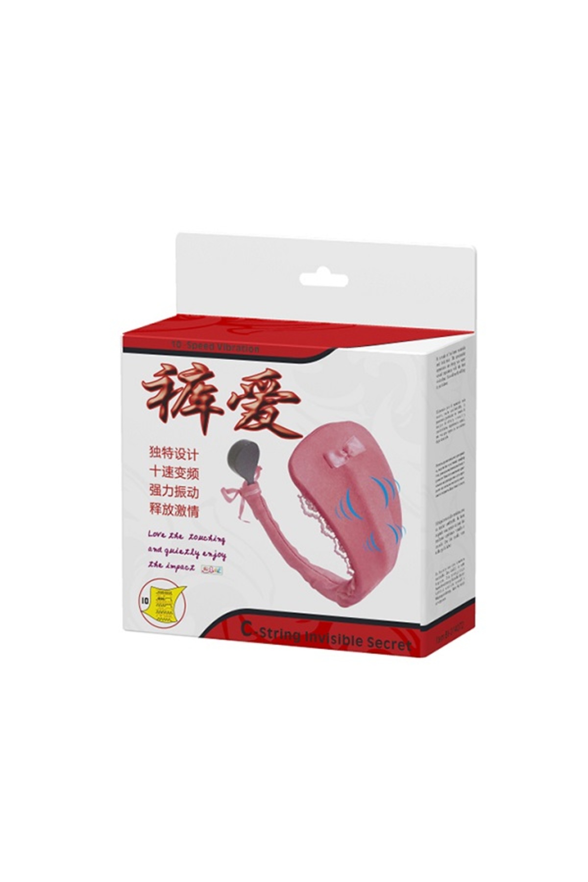 10 Fonksiyonlu G String Titreşimli Vibratör Külotu Mastürbatör