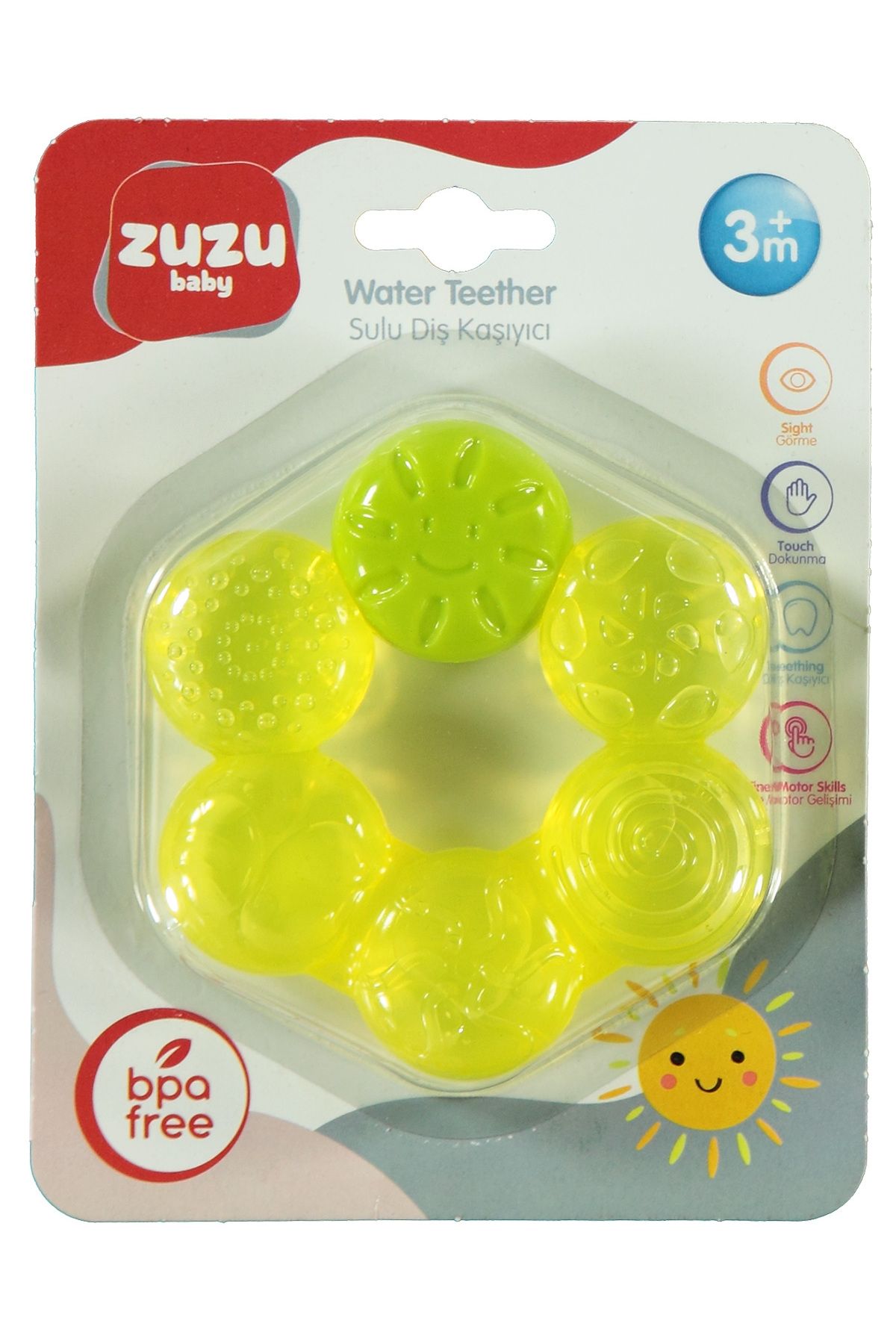 Zuzu Toys Прорезыватель для воды Zuzu желтый F78974133SS1