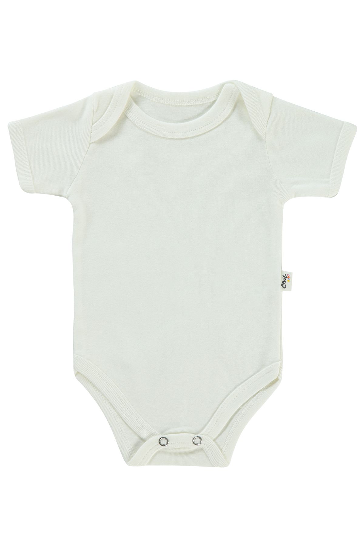 Civil Baby Baby Snap-On Badi 0–1 месяц, белый 14K31202623W1