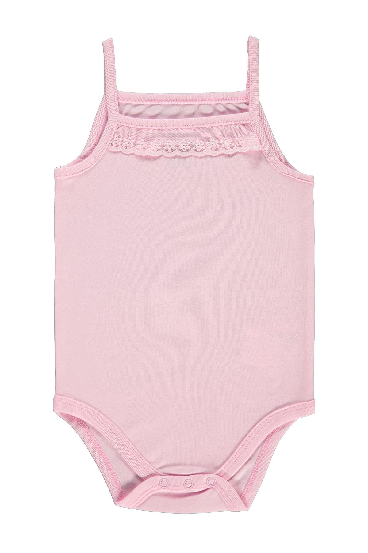 Civil Baby Baby Girl Snap-On Badi 3-9 месяцев Розовый 14587140513Y