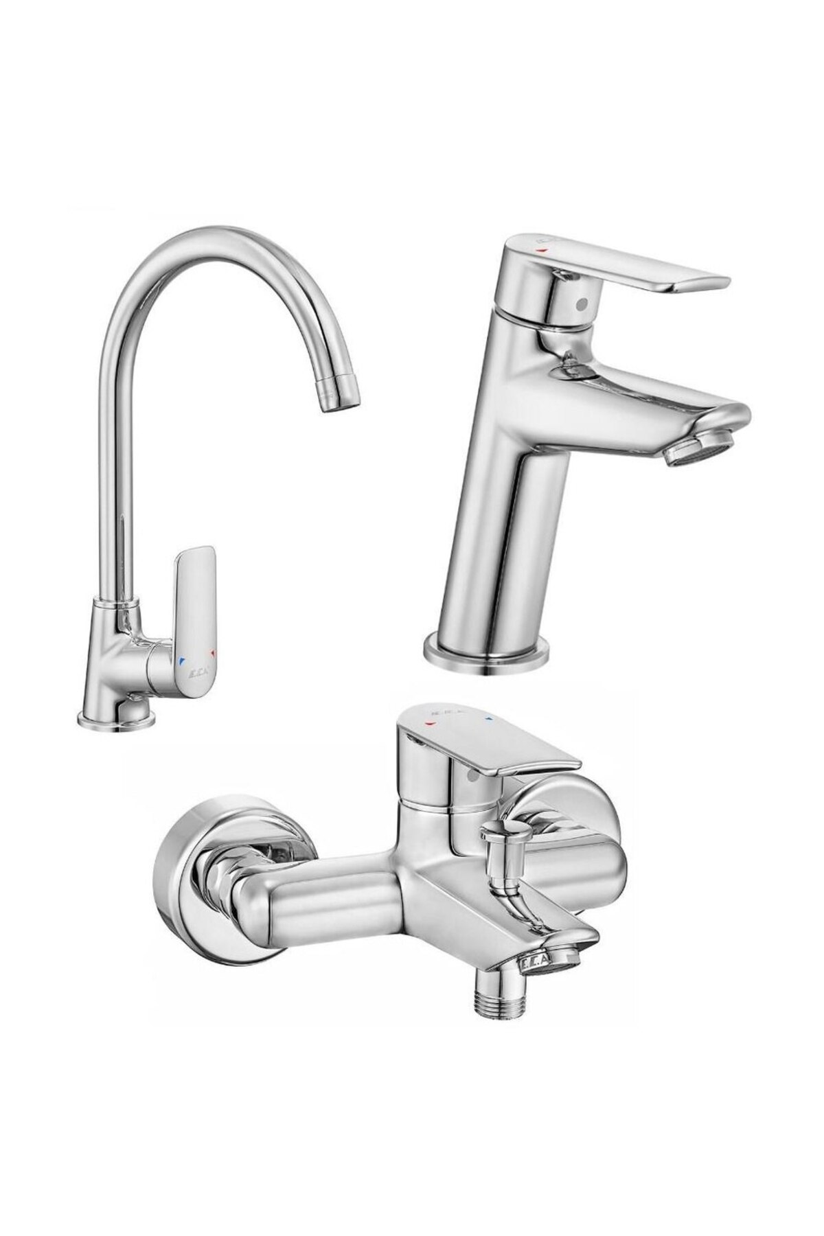 Eca Lia Lavabo Musluk, Eviye Mutfak Ve Banyo Batarya Seti