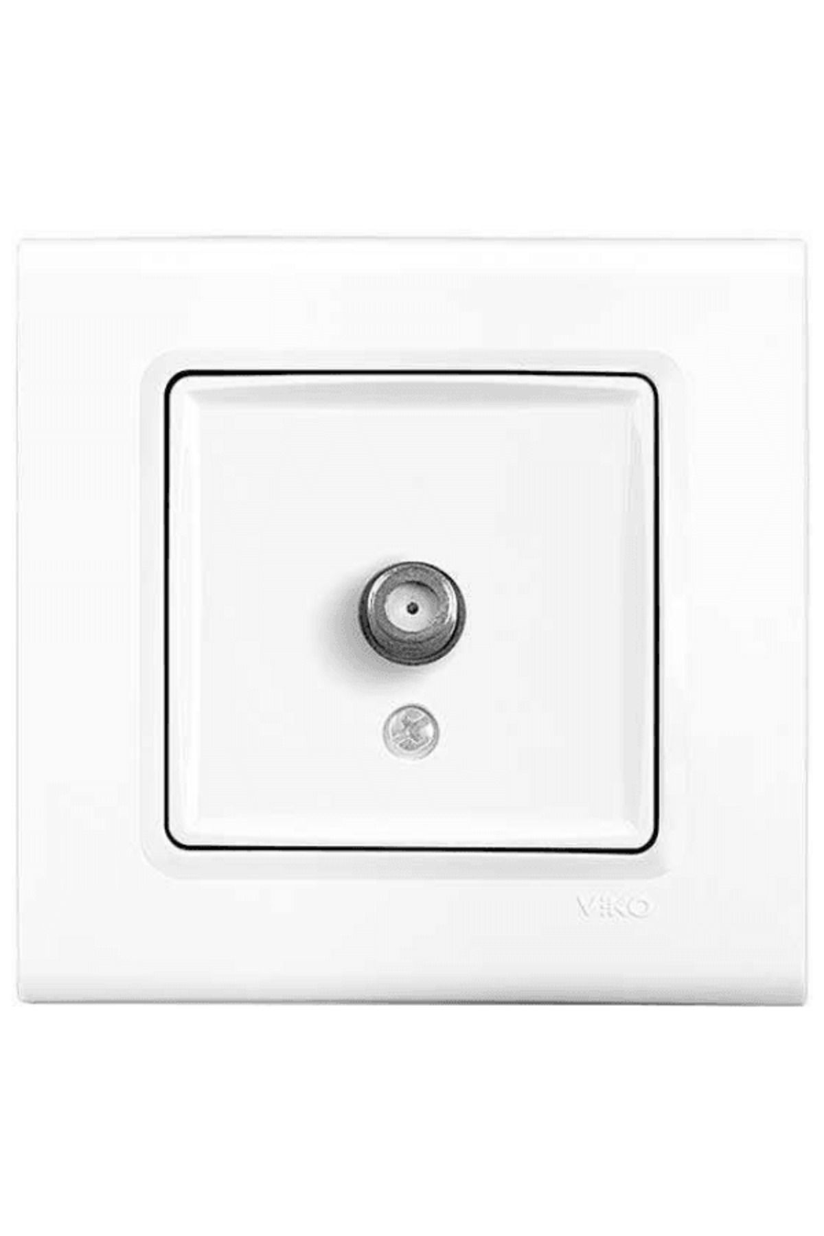 VİKO-Viko Linnera F Socket Terminated Satellite - with Connector, Frame Included 90440096 2