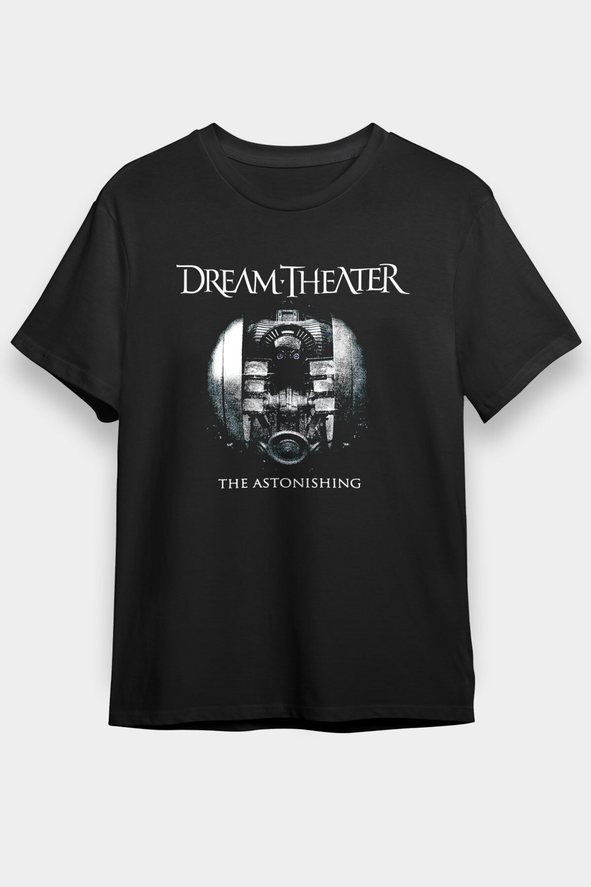 tf tişörtfabrikası Dream Theater Black Unisex T-Shirt- Trendyol