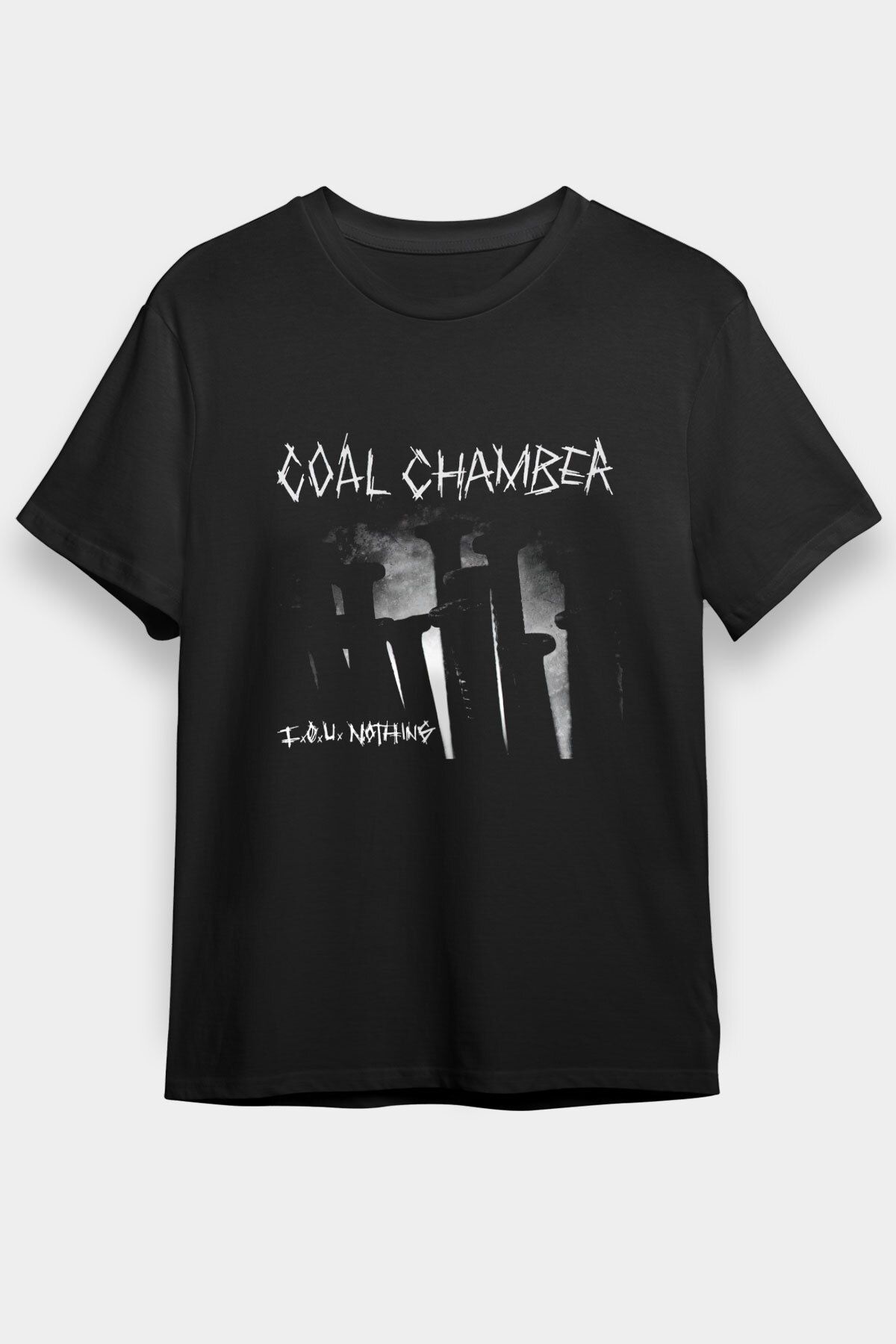 tf tişörtfabrikası Tricou Unisex Negru Coal Chamber Unisex - XL