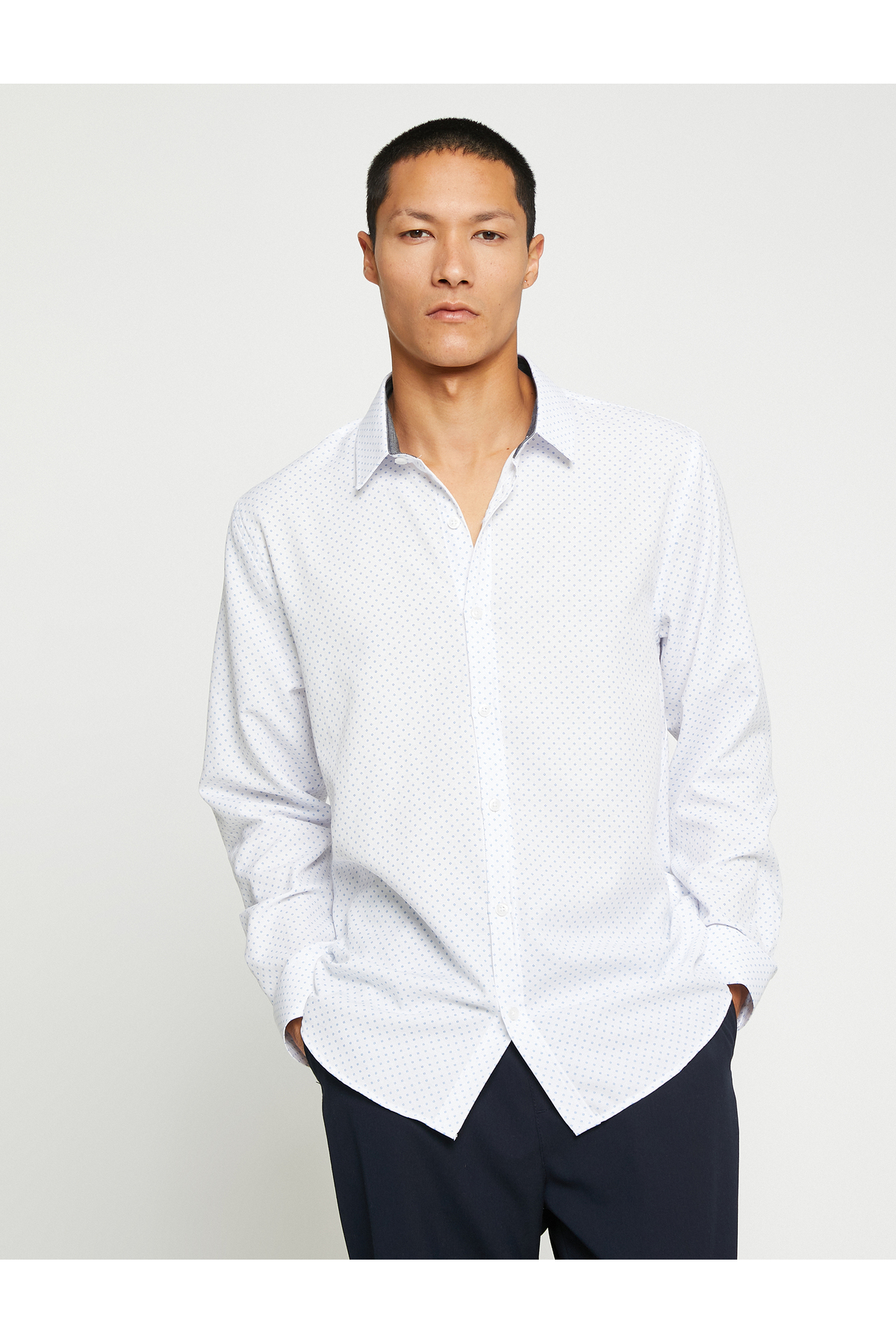 پیراهن مردانه کوتون | 3SAM60036HW Koton - Image 2