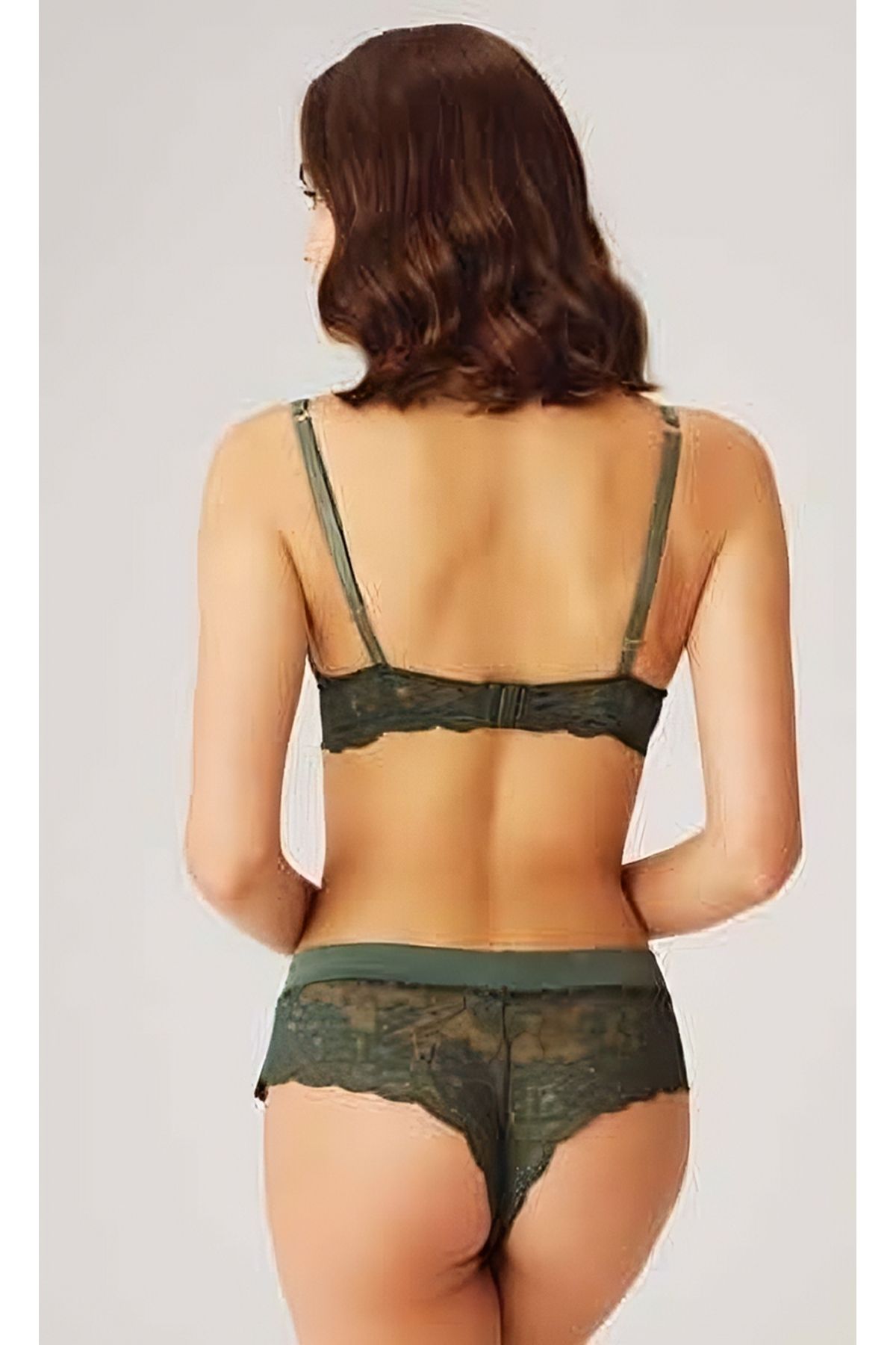 Anıl-Lace and Underwire Sequin Bra Set - SUPPORTED ANIL4815 2