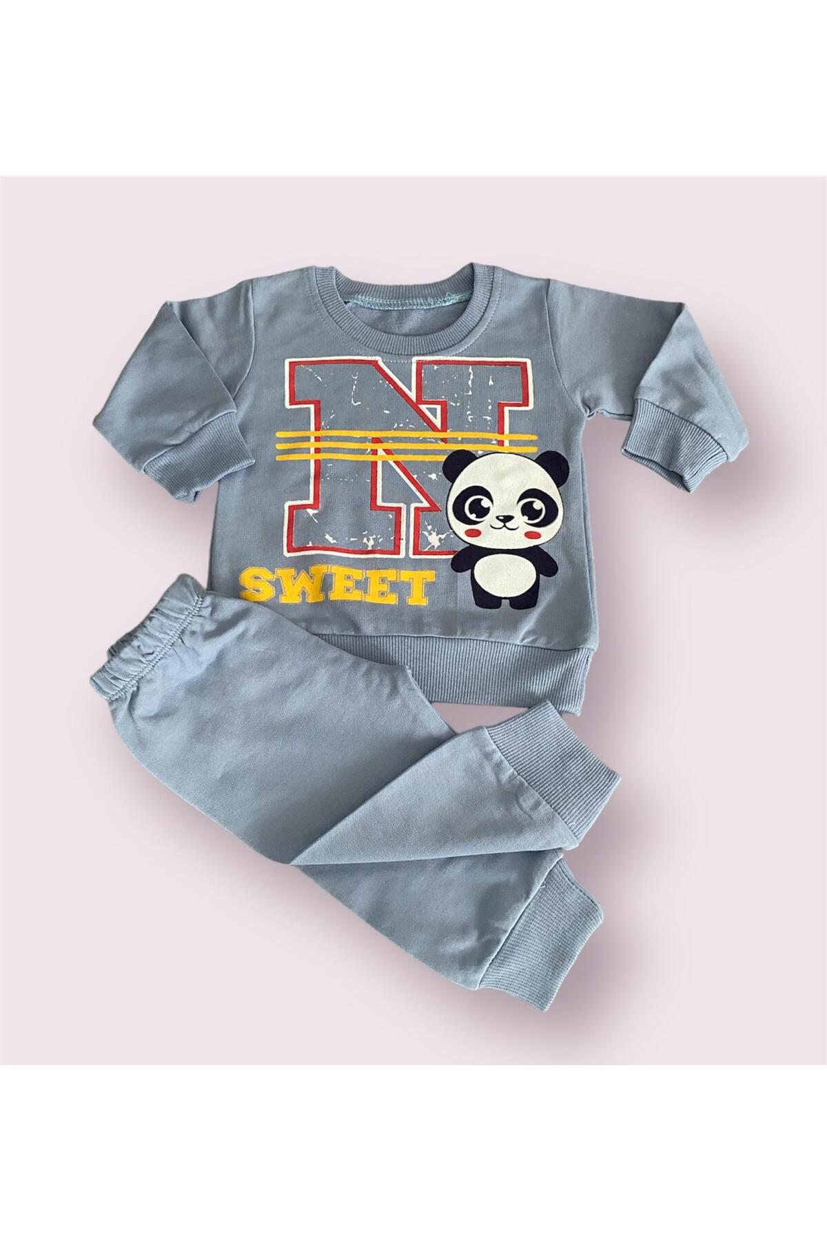 ست نوزادی پسرانه آبی bediş baby clothes | pandasweet اورجینال - تصویر 4
