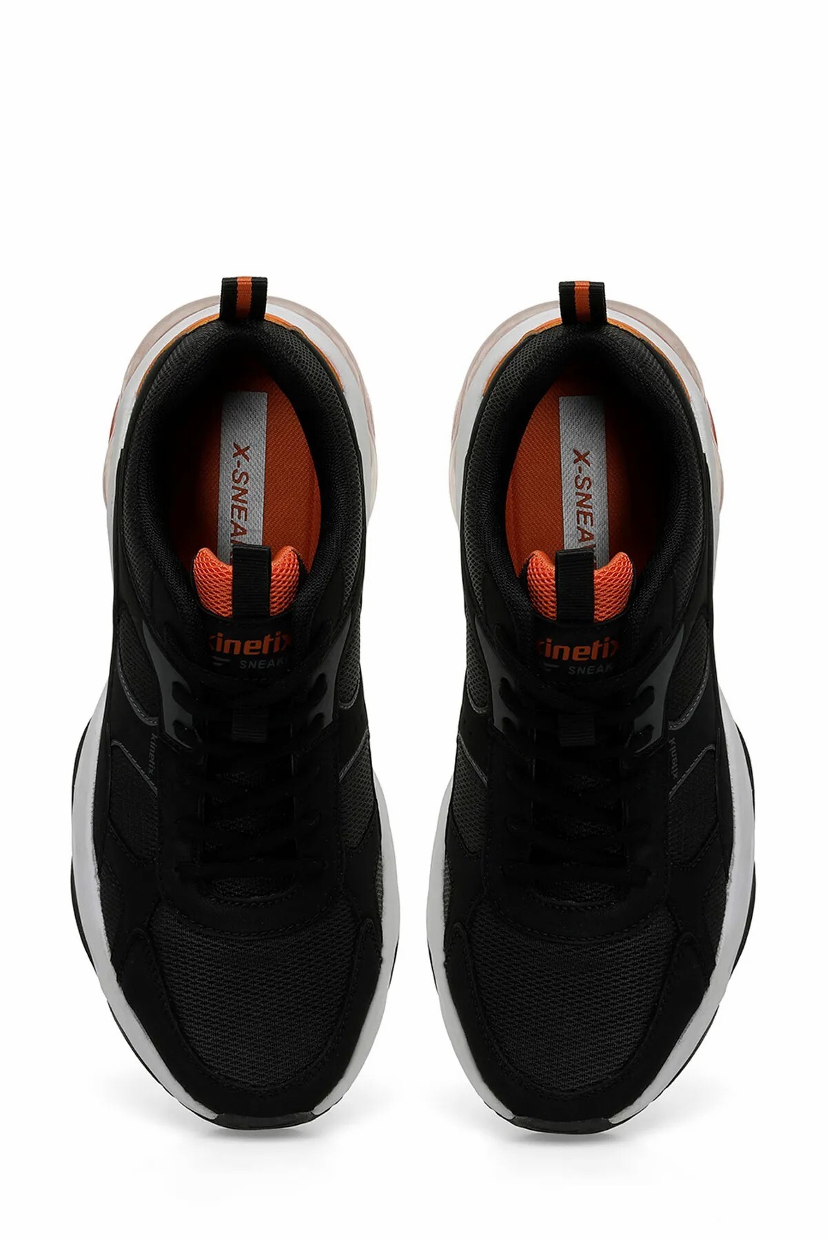 ARIAS TX Havalı Taban Siyah Erkek Sneaker Ayakkabı 4