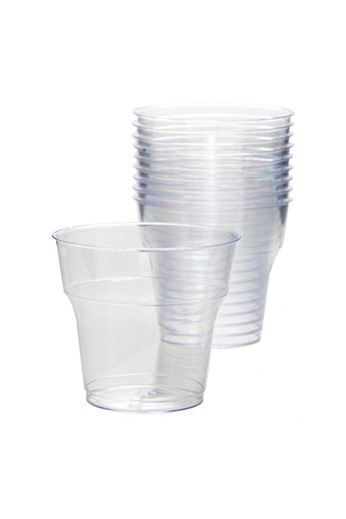 Ayliz Plast&Medikal Şeffaf Kristal Mika Ekstra Sert Plastik Bardak 180 CC 25 Adet — Koksal Pack — Plastik Bardak