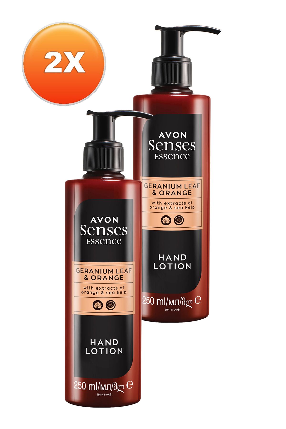 کرم دست معطر برگ سنس اسنس و پارچال 250 میلی لیتر. مجموعه دو تایی Avon