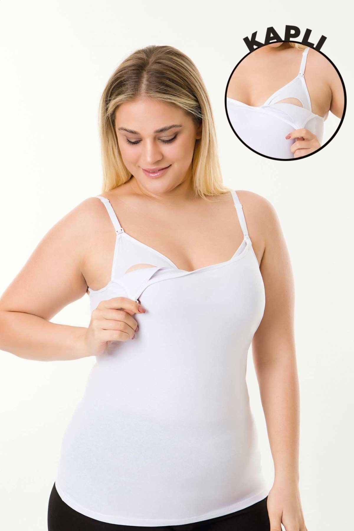 par lingerie pl EMZİRME ATLETİ KAPLI BEYAZ fotoğrafı 2 (önizleme)