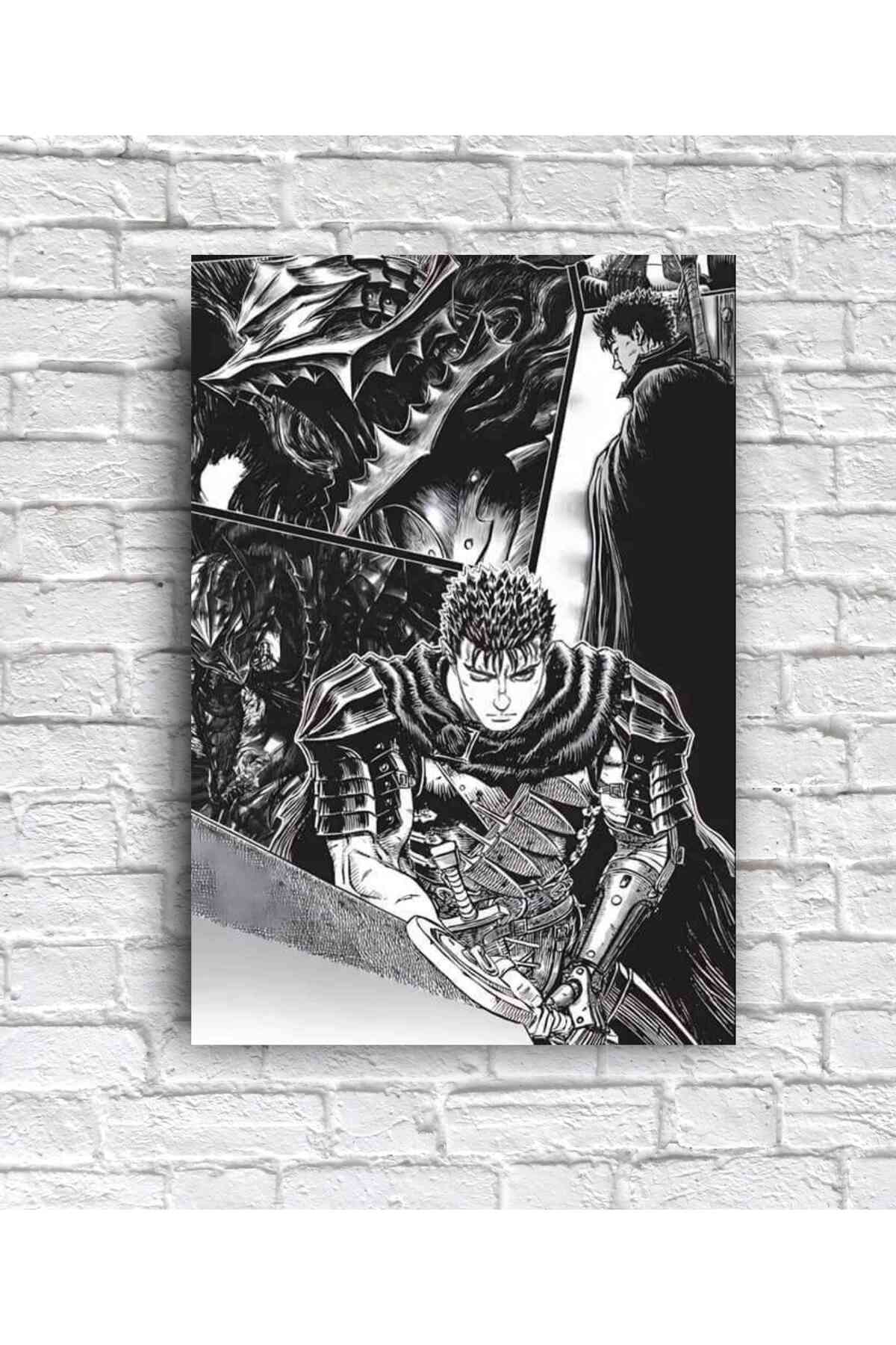 icase Berserk Guts Griffith Casca Corkus Gambino Anime Poster