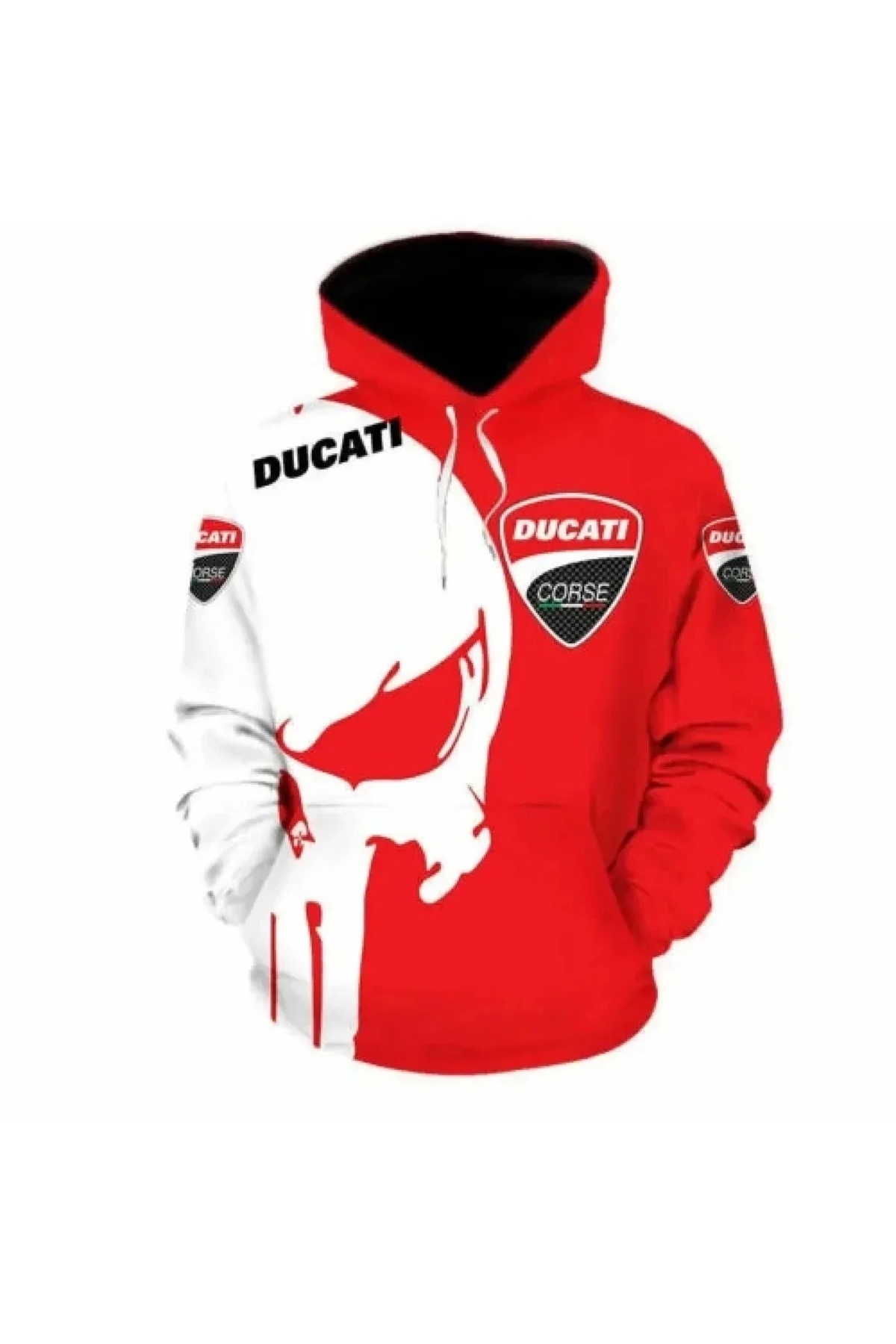 Ducati DUCATİ KAPŞONLU SWEATSHİRT Kadın Giyim