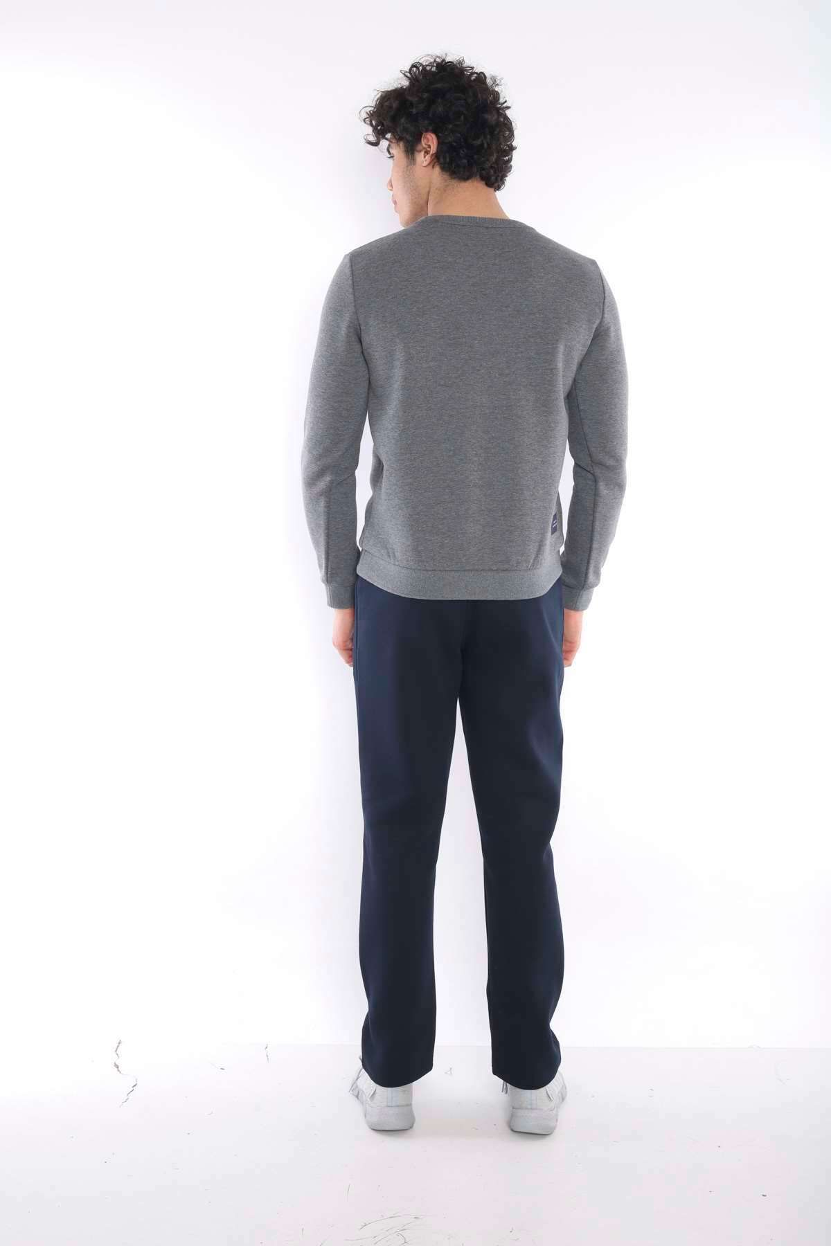 ست گرمکن ورزشی مردانه G3 MELANJ مردانه'S WINTER ضخامت 3 I؟ PLIK SWEAT SATATO TEAM A3053 Escetic