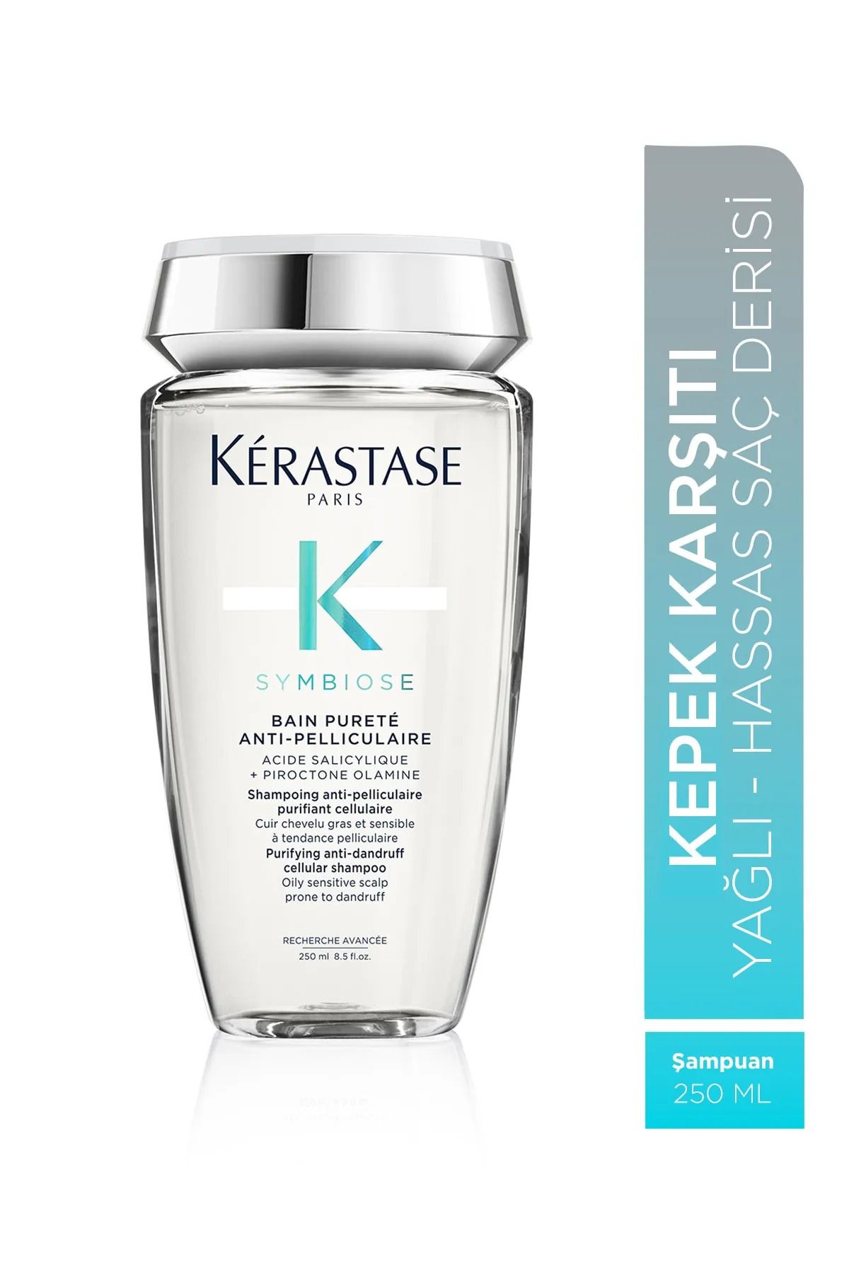Kerastase شامپو مراقبت کننده روزانه ضد شوره سیمبویس حجم 250 میلی لیتر